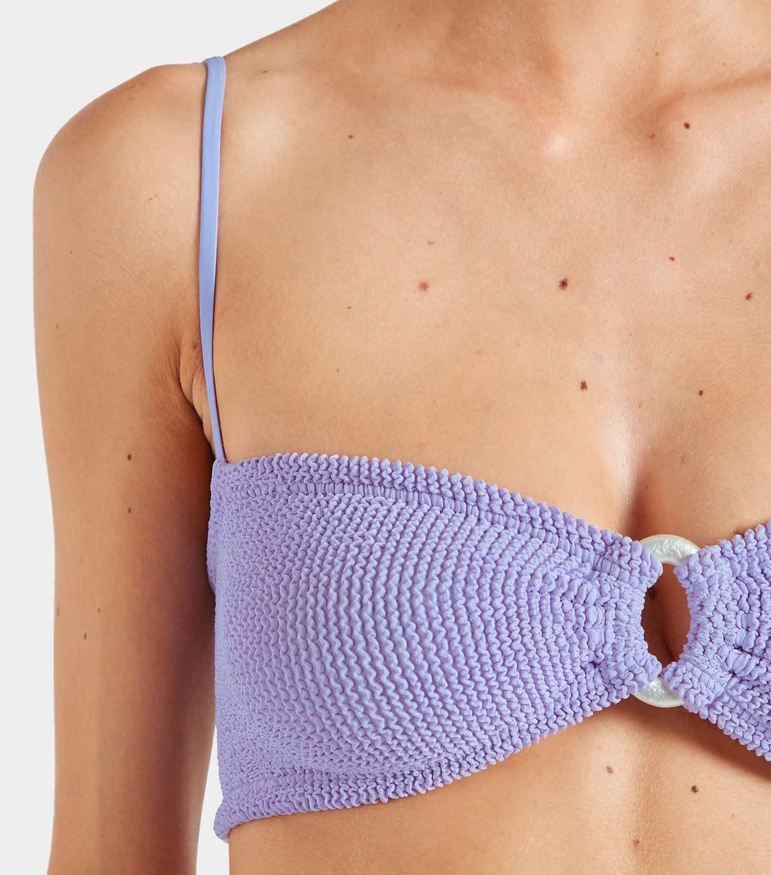 Misty Bikini With Pearly Hoop - Lilac Product Image