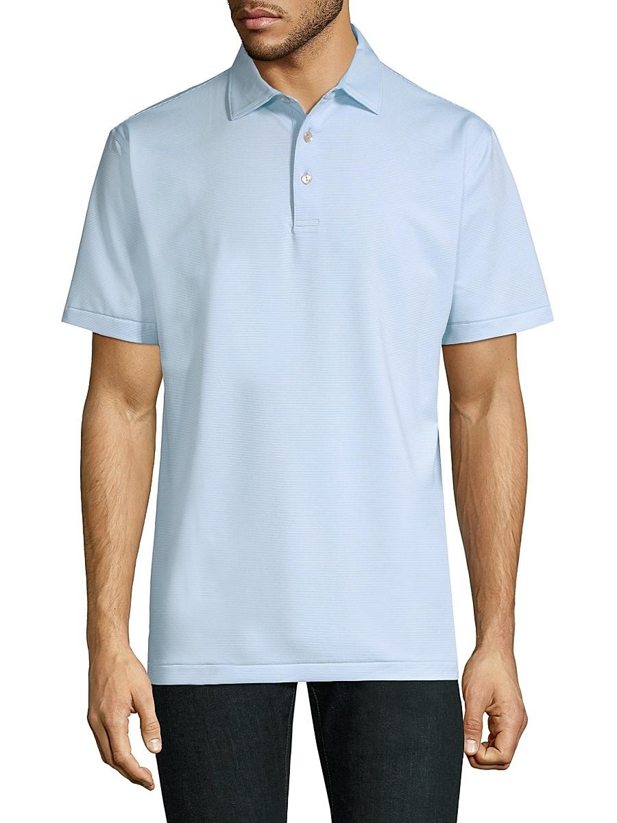 Peter Millar Crown Sport Jubilee Classic Fit Short Sleeve Performance Jersey Polo Shirt Product Image