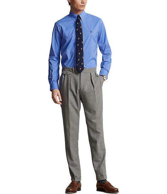 Polo Ralph Lauren Classic-Fit Performance Stretch Twill Long-Sleeve Woven Shirt Product Image