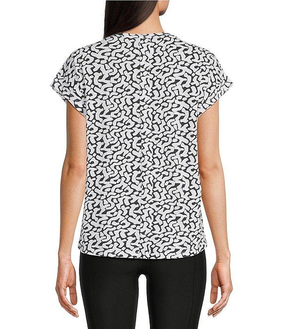 Kinesis Color Block Cap Sleeve Tee Product Image