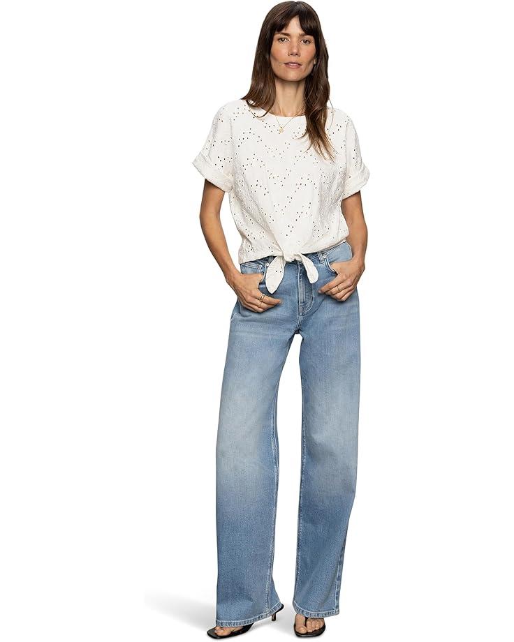 Pointelle Tie Tee Product Image