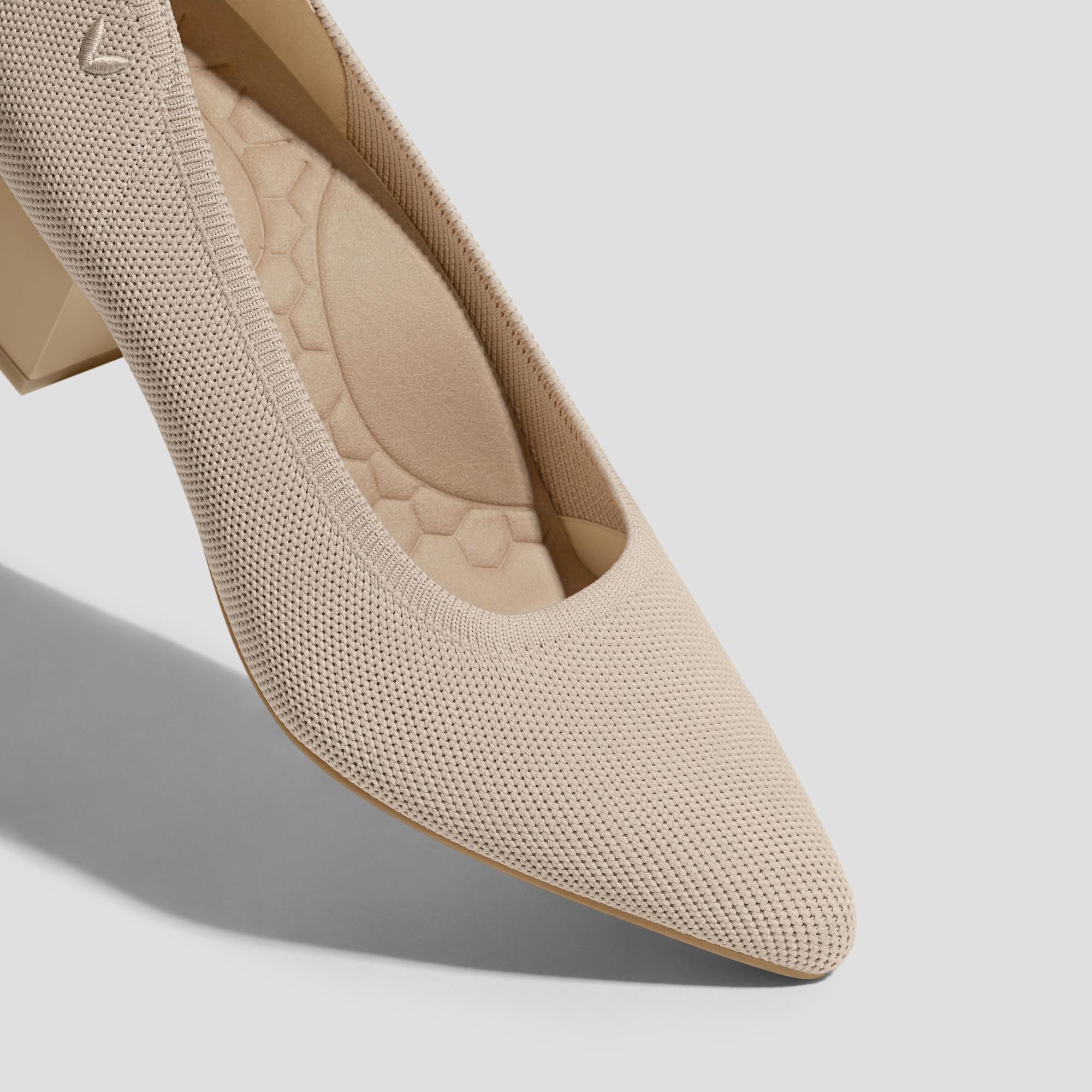 Pointed-Toe Stress FREE Chunky Heels (Georgia) Product Image