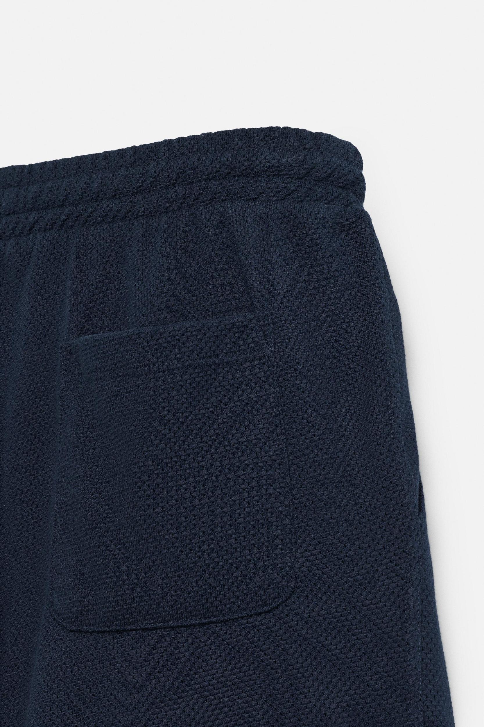 TEXTURED RELAXED FIT SHORTS Product Image