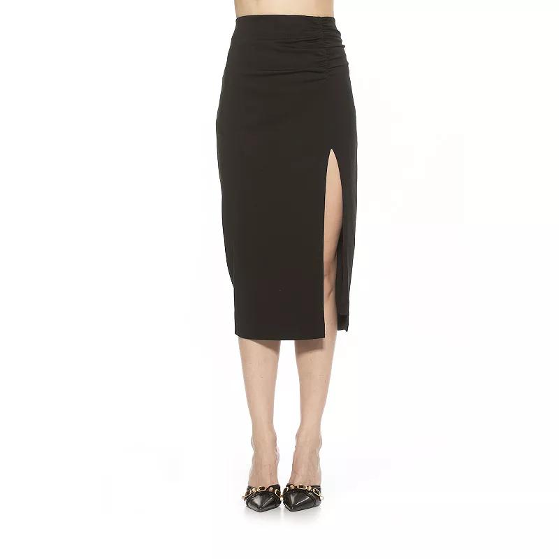 Women's ALEXIA ADMOR Zayla Ruched Pencil Skirt,  Product Image