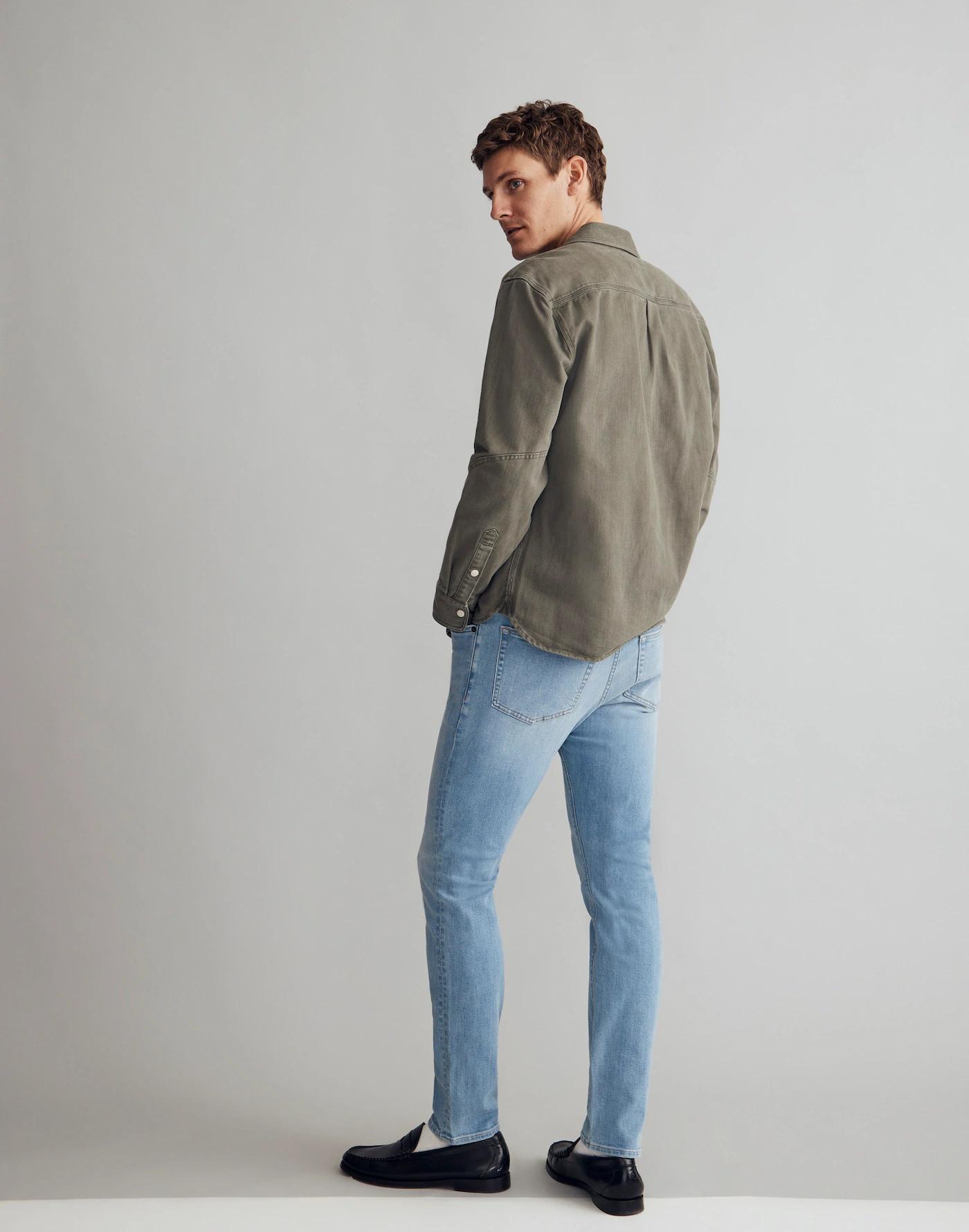Athletic Slim Jeans: COOLMAX® Denim Edition Product Image