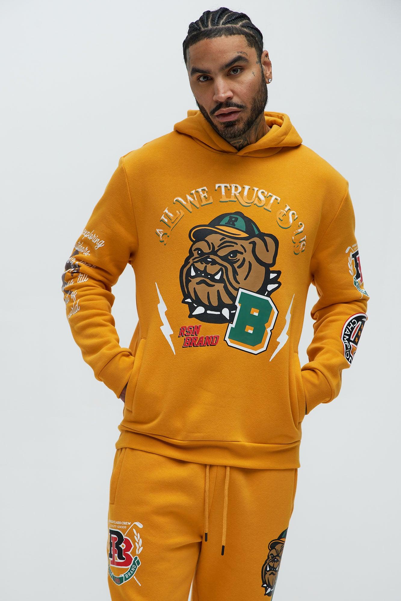 Bully University Hoodie - Yellow Product Image