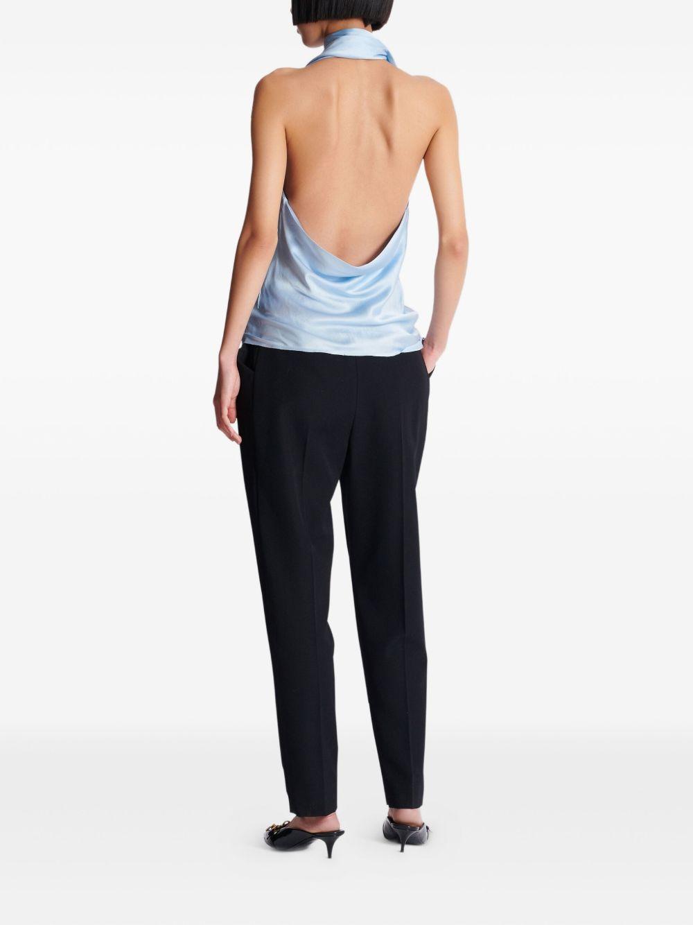 silk halterneck top Product Image