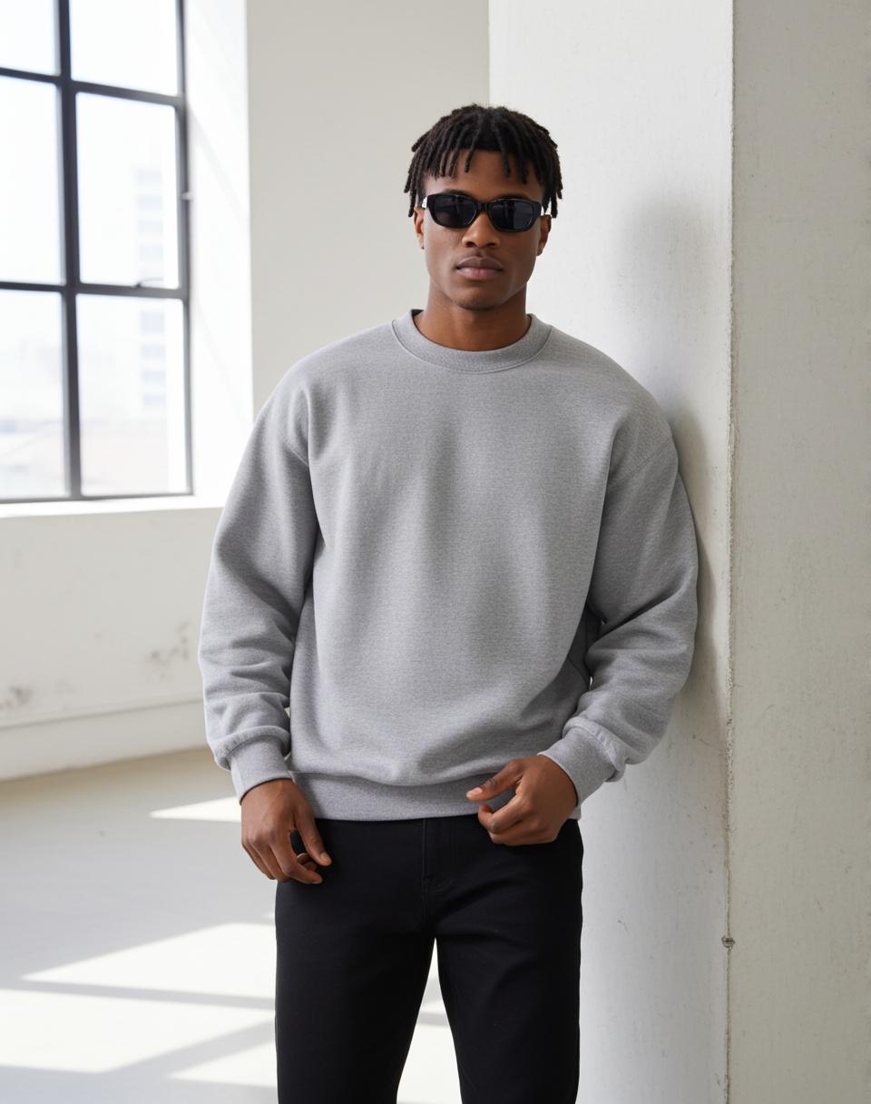 Men's Oversized Relaxed Graphic Vintage Washed Zip-Up Hoodie Product Image