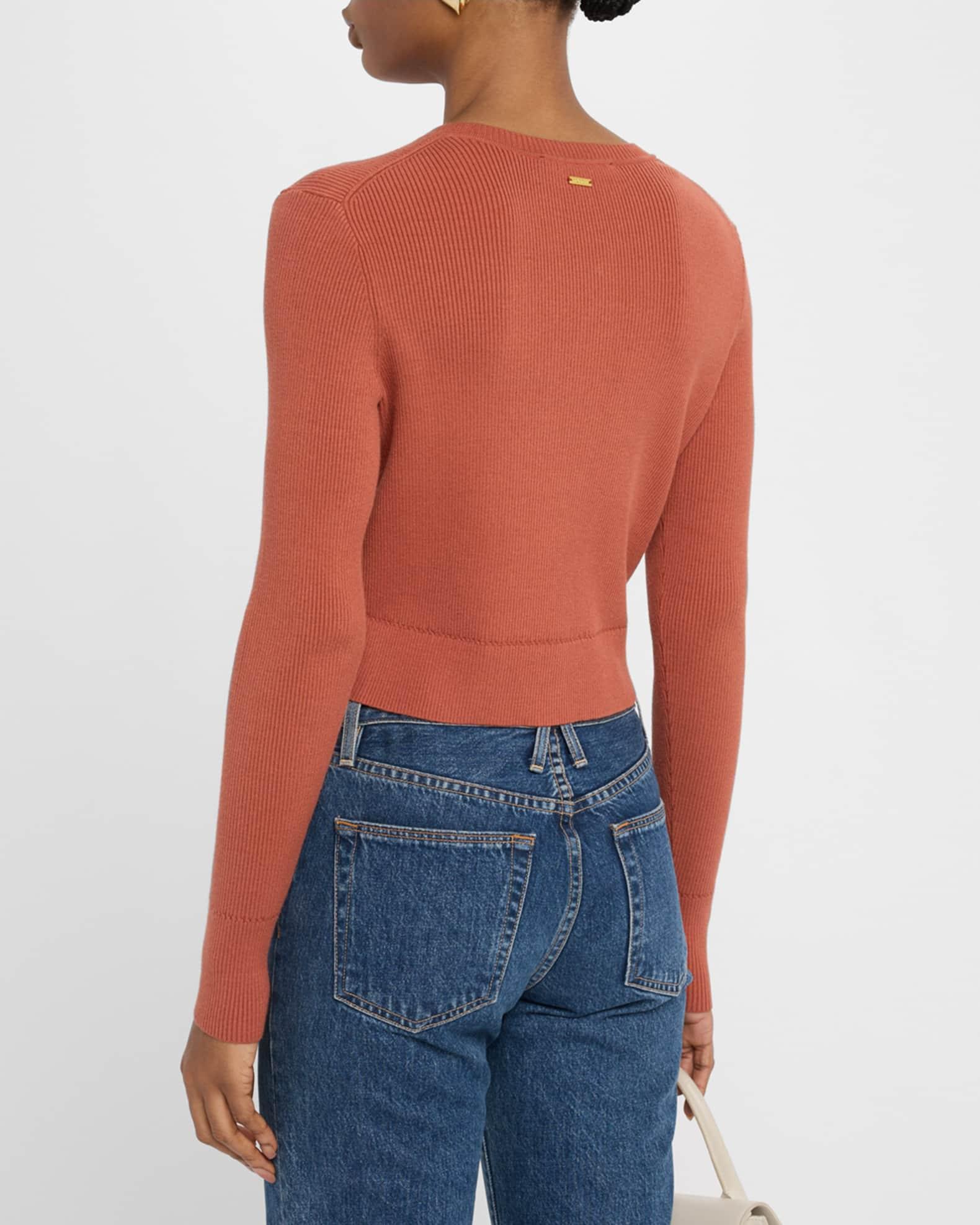 Zoe Classic Cropped Cardigan Product Image