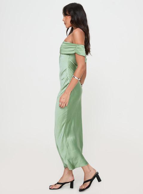 Sadee Maxi Dress Sage Product Image