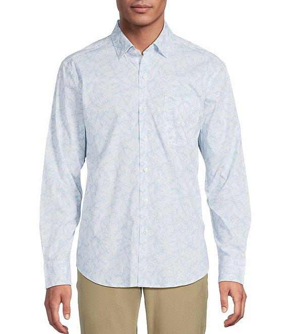 Tommy Bahama IslandZone Sarasota Stretch Garden Mist Long Sleeve Woven Shirt Product Image