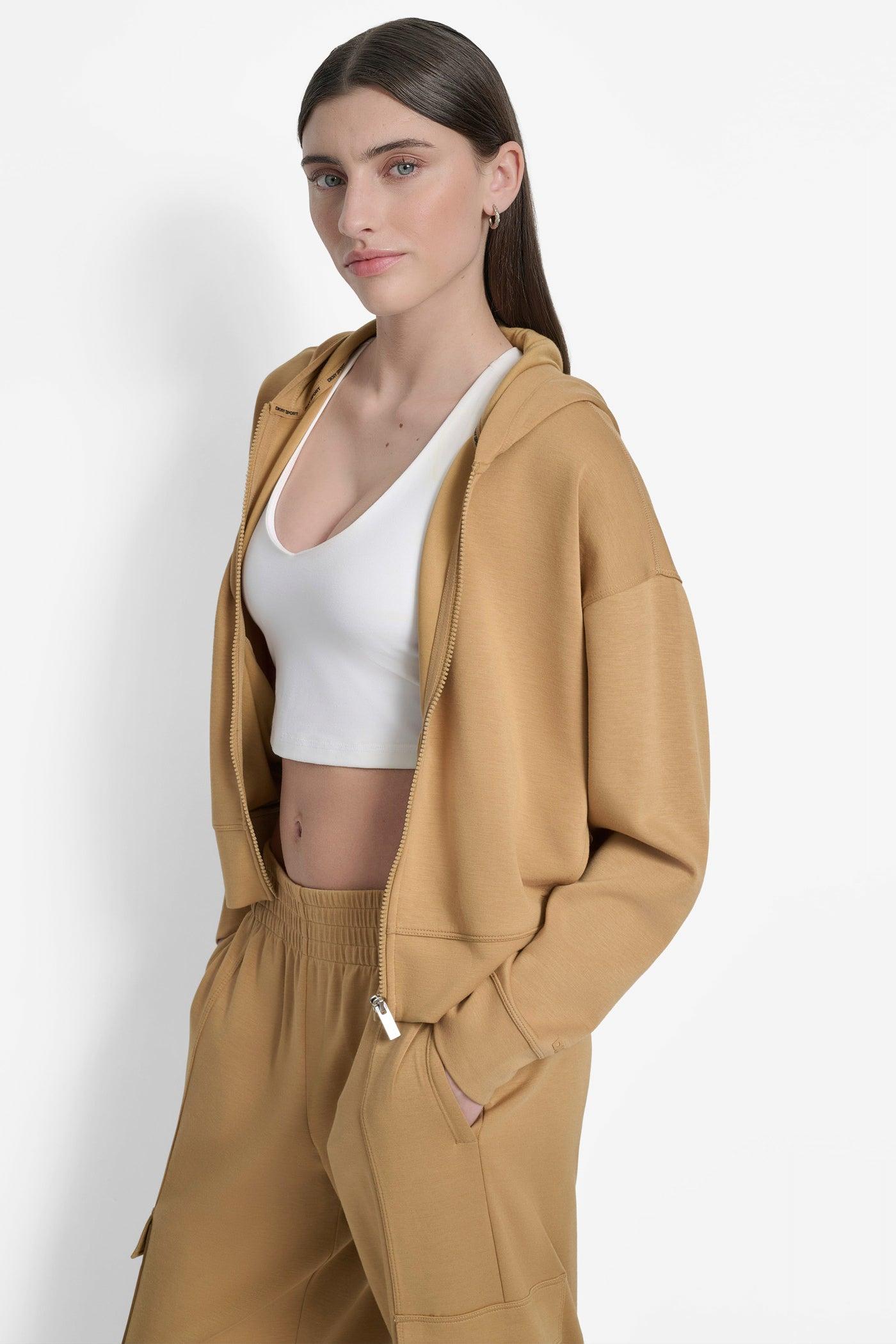 LOGO-EMBELLISHED HOODIE JACKET Product Image