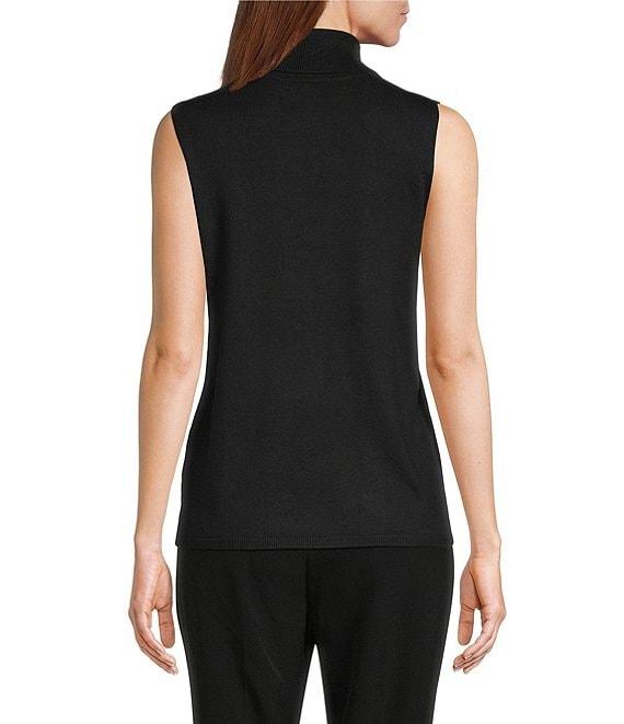 Preston & York Bailey Sleeveless Turtleneck Sweater Product Image