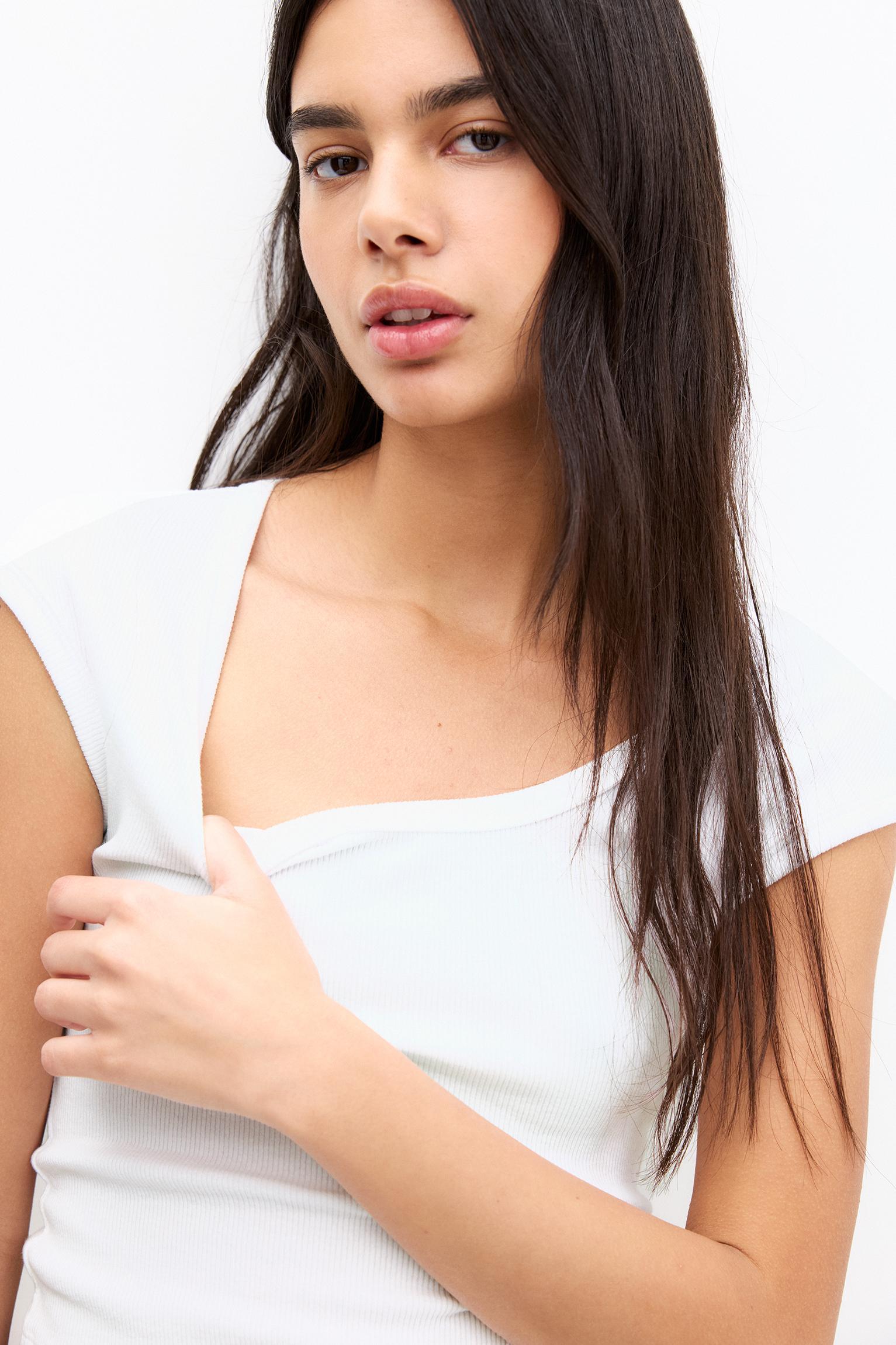 Toddler Girls' Animal Top and Bottom Set - Cat & Jack™ - Peach Orange 12M: Lightweight French Terry, Adjustable Waistband Product Image