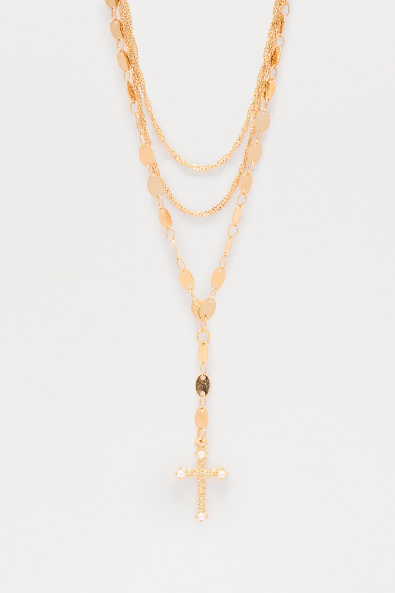 Heavens Grace Necklace - Gold Product Image