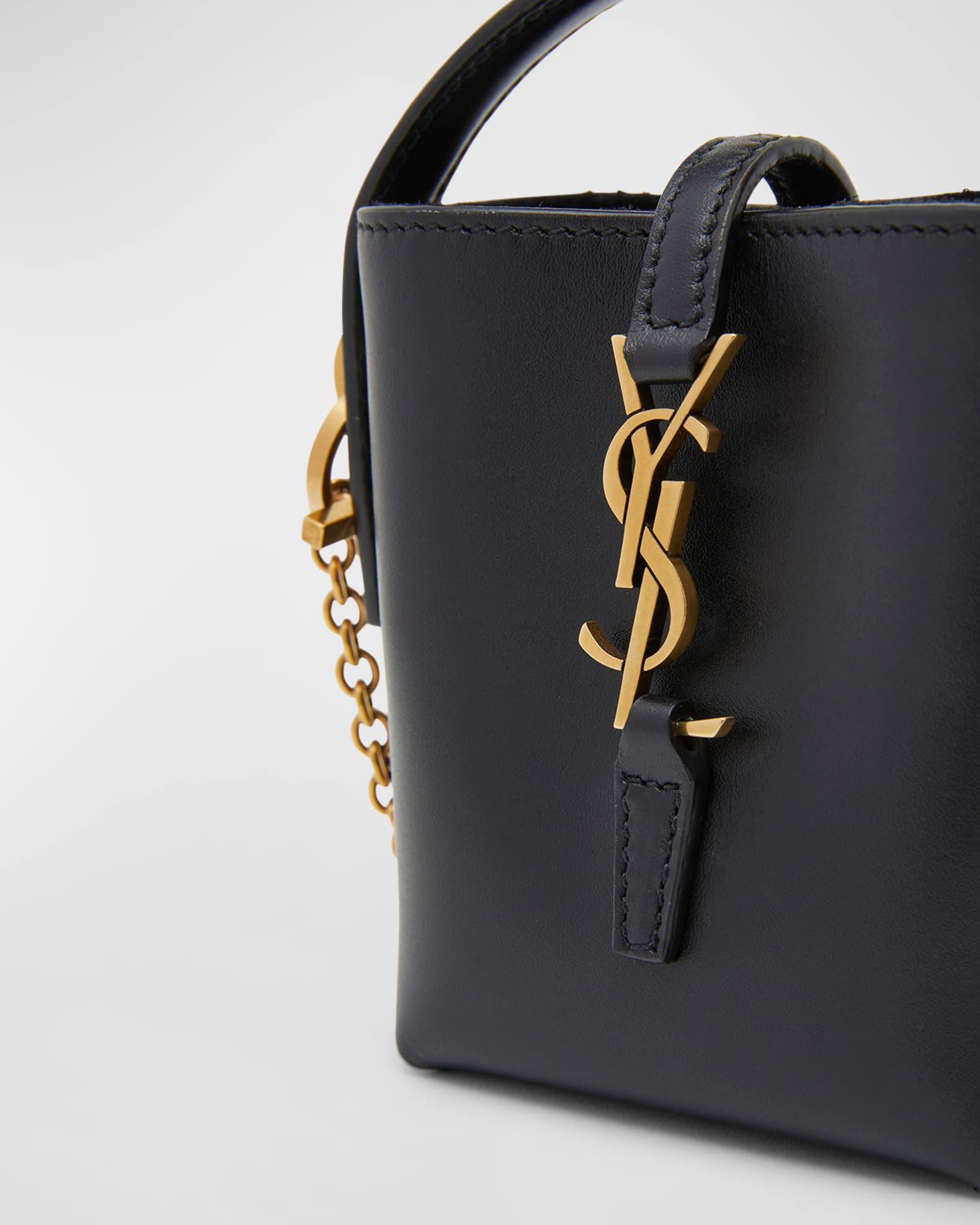 Le 37 Micro YSL Leather Bucket Bag Product Image