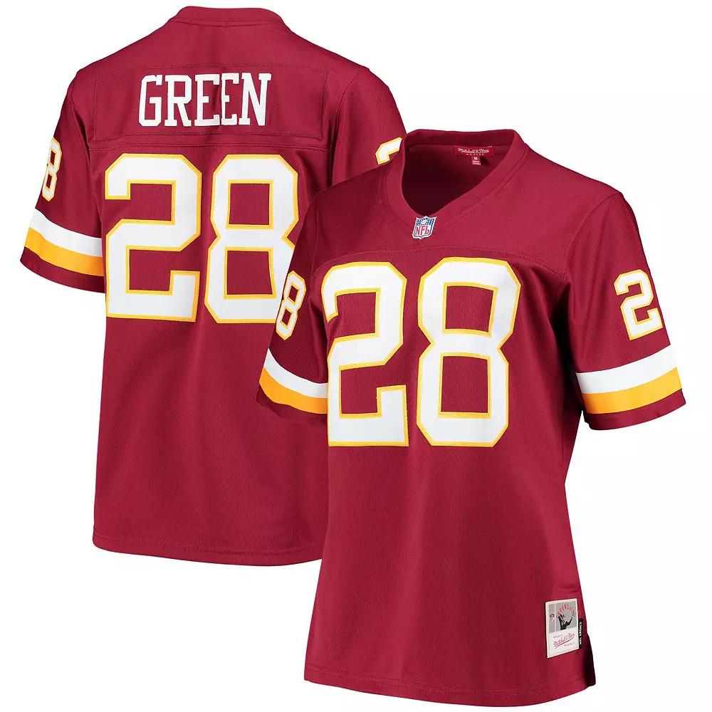 Women's Mitchell & Ness Darrell Green Burgundy Washington Football Team Legacy Replica Player Jersey,  Product Image