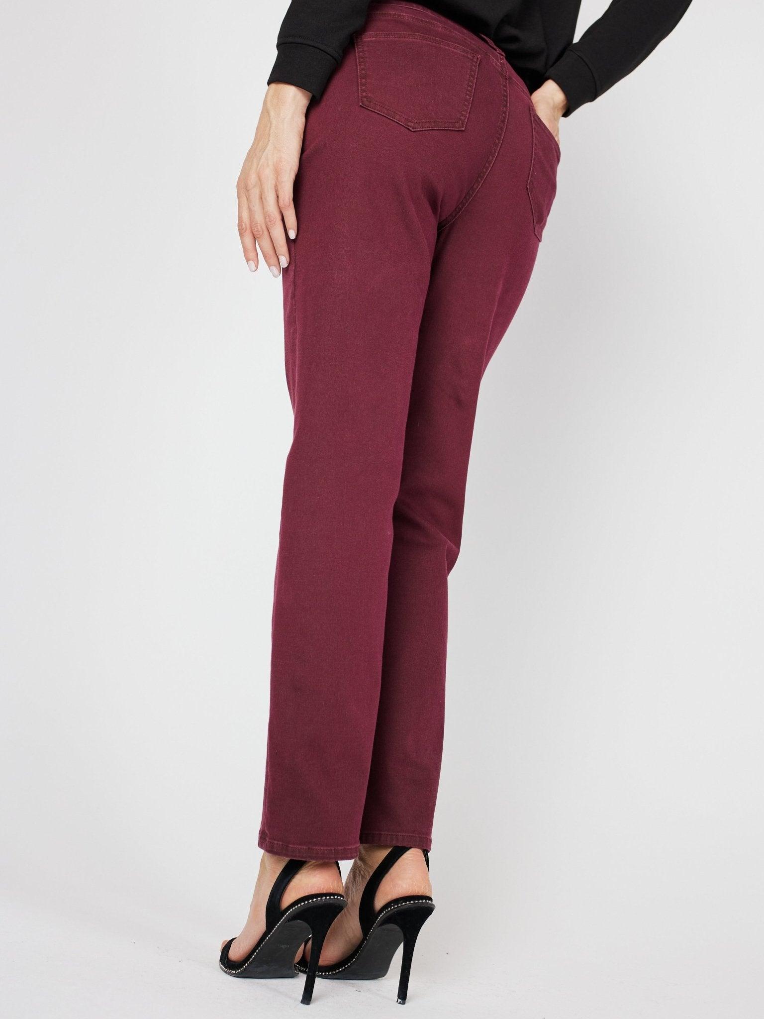 Westport Signature 5 Pocket Colored Denim Straight Leg Jean Product Image