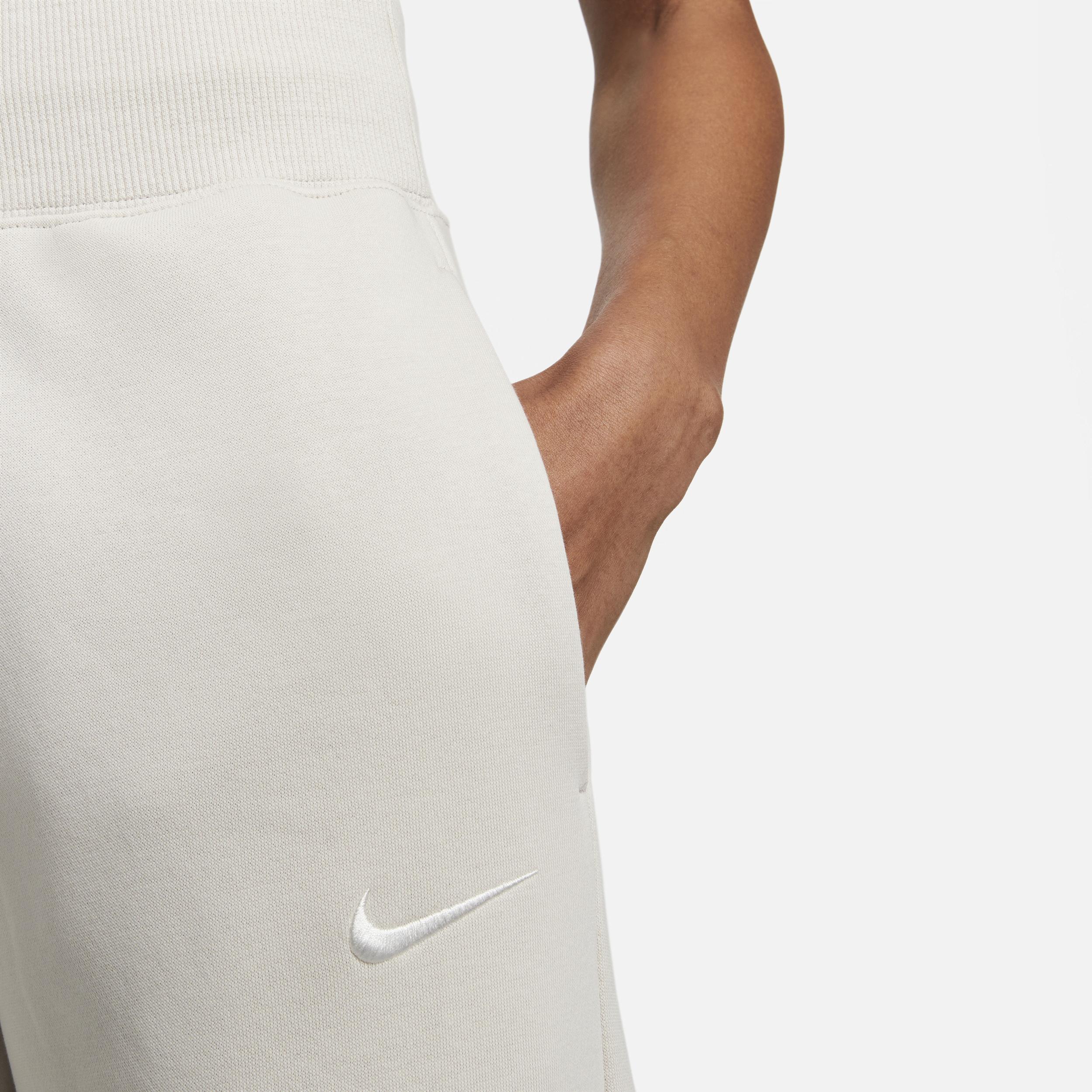 Womens Nike Sportswear Phoenix Fleece High-Waisted Wide-Leg Sweatpants | DQ5615-104 Product Image