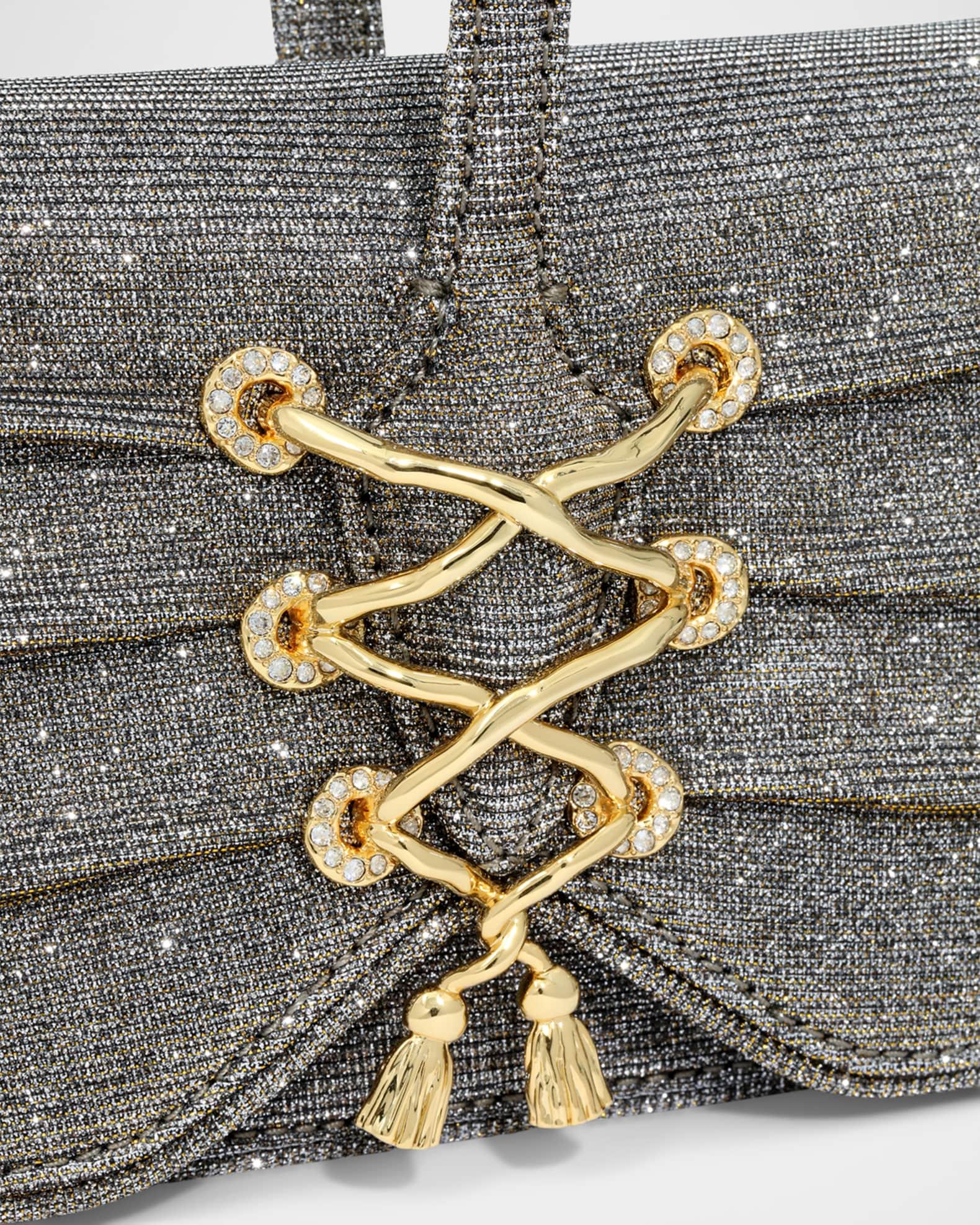 Lace-Up Glitter Wristlet Product Image