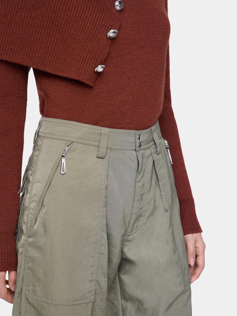 CARGO TROUSERS IN TECHNICAL FABRIC Product Image