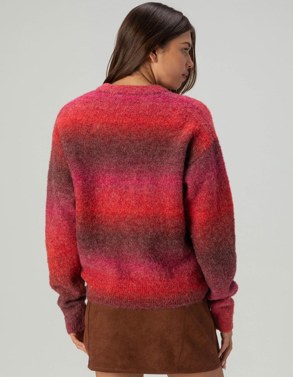 JJXX Amira Womens Sweater - RED COMBO Product Image