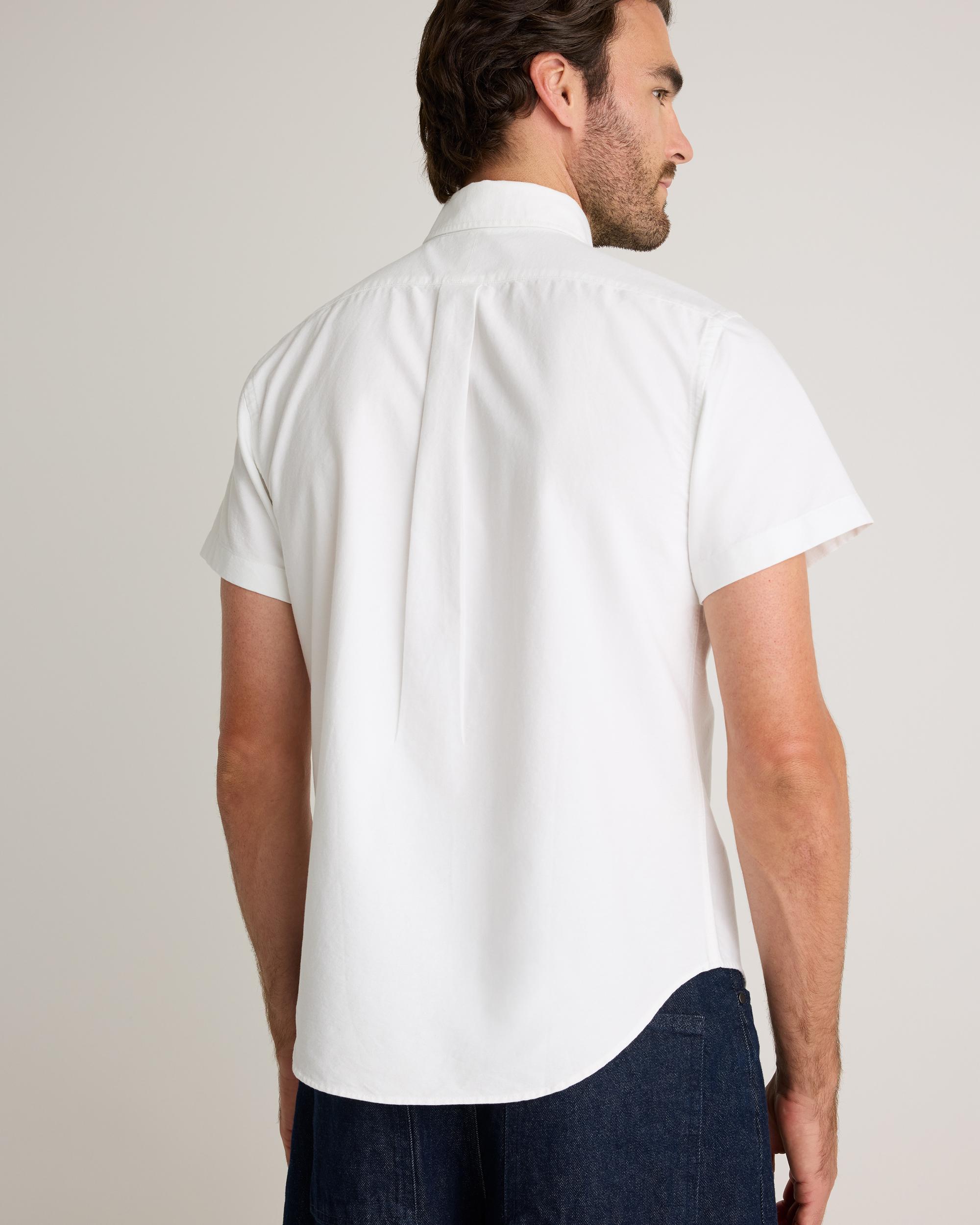 Quince | Men's Short Sleeve Oxford Shirt Organic Cotton Product Image