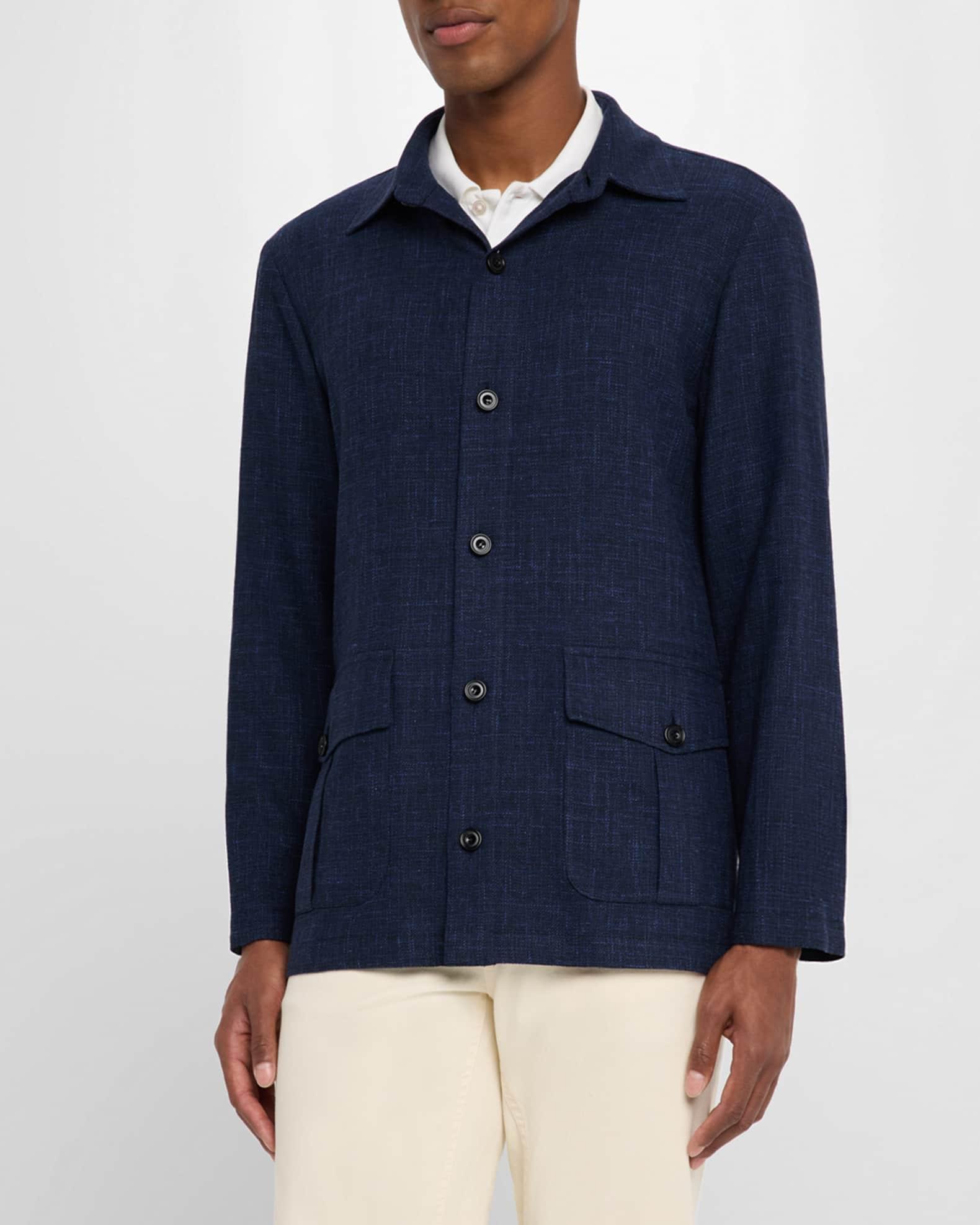 Men's Flap-Pocket Overshirt Product Image