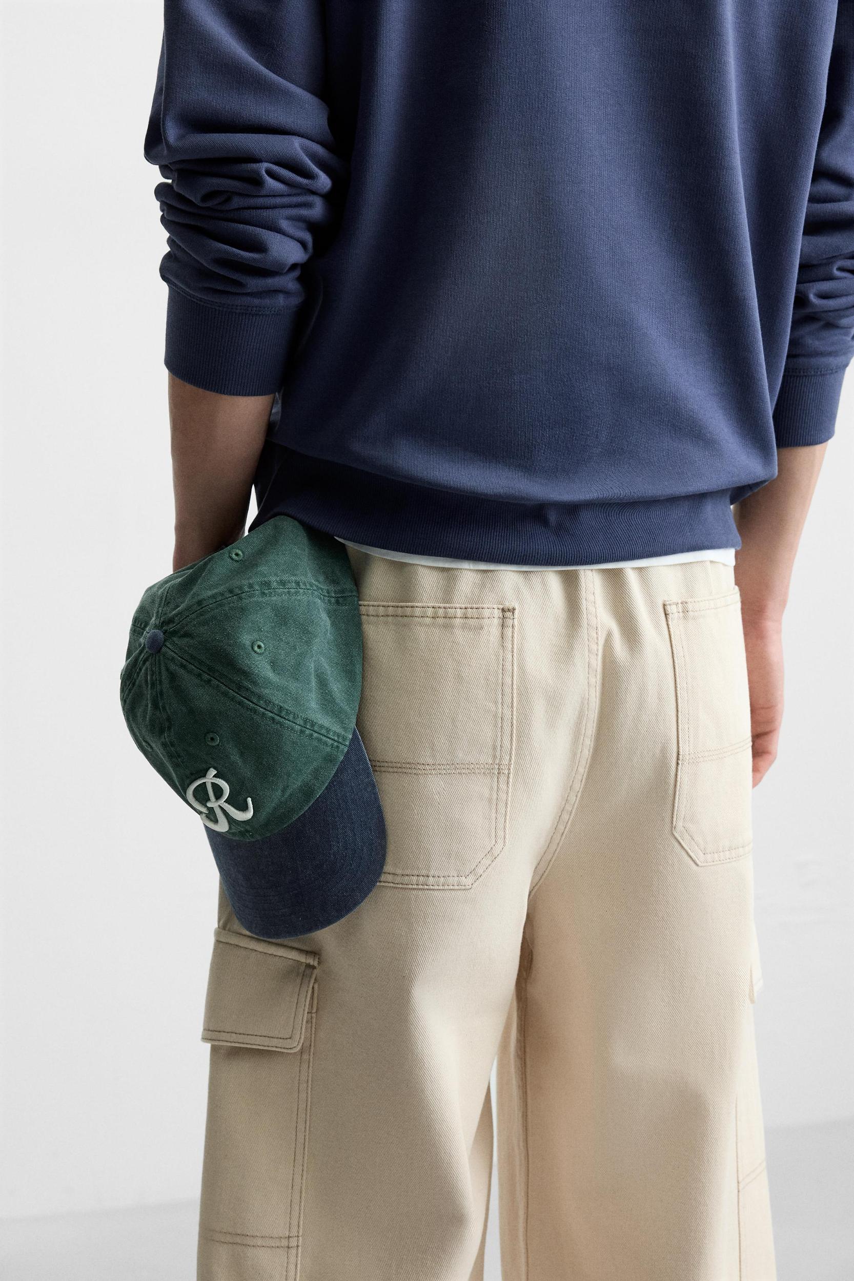 WIDE FIT CARGO PANTS Product Image