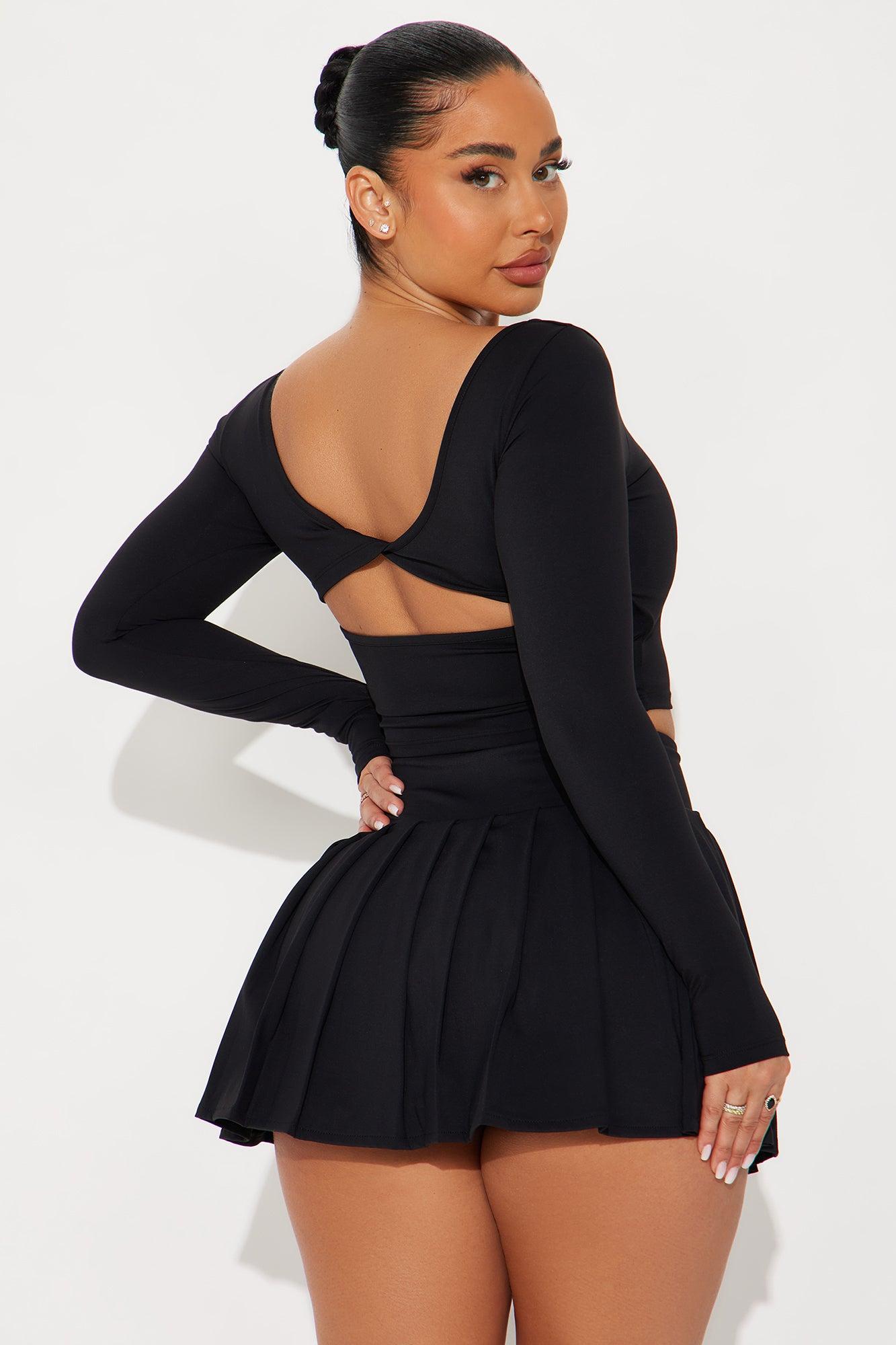 Got That Glow Active Top - Black Product Image