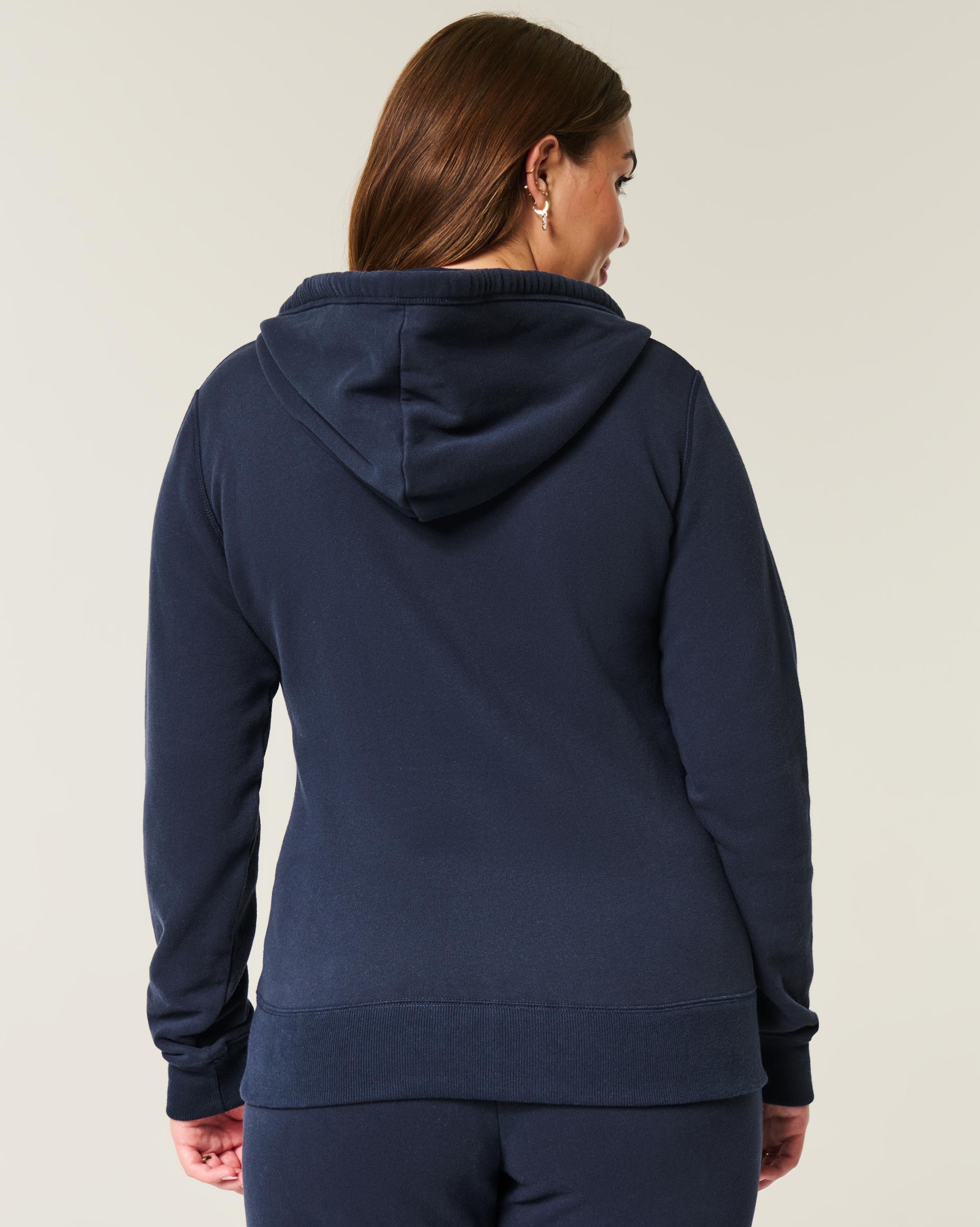 Slim Striped 1998 Graphic Zip-Up Hoodie Product Image