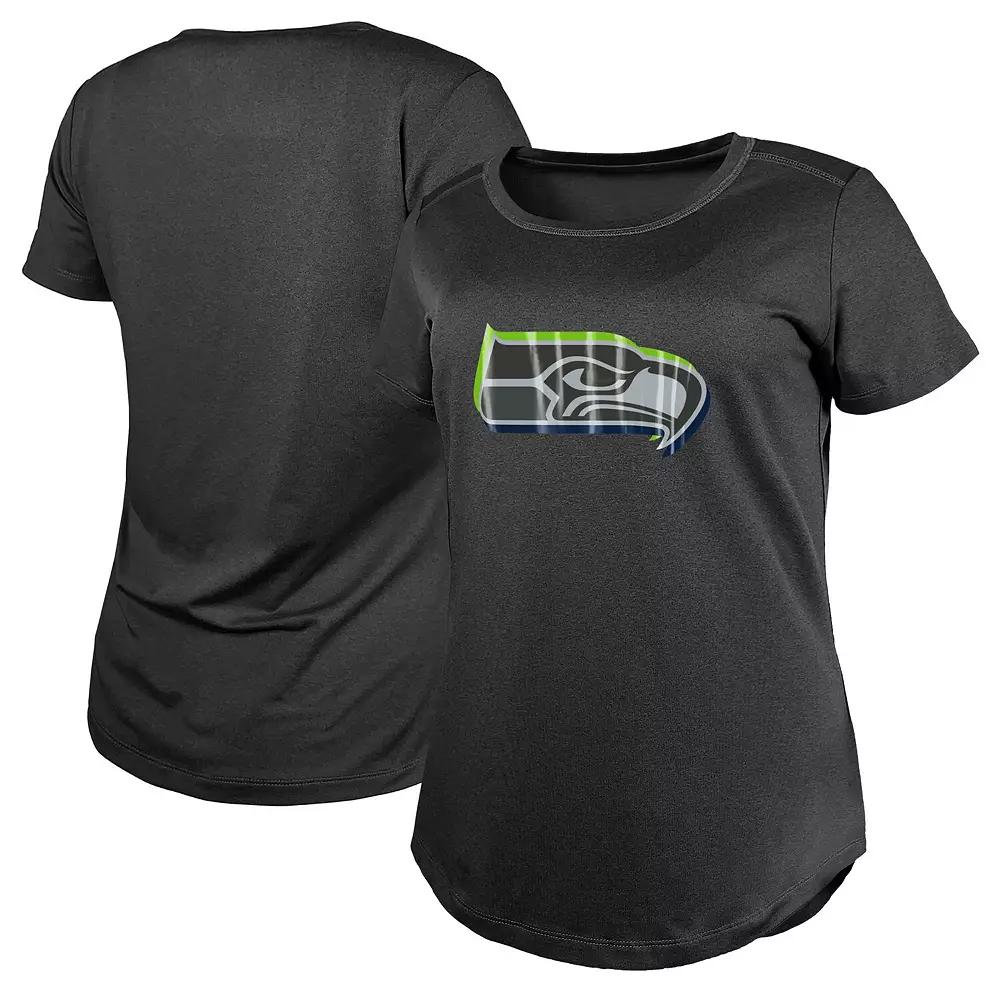 Women's New Era Charcoal Carolina Panthers 2024 NFL Draft T-Shirt,  Product Image