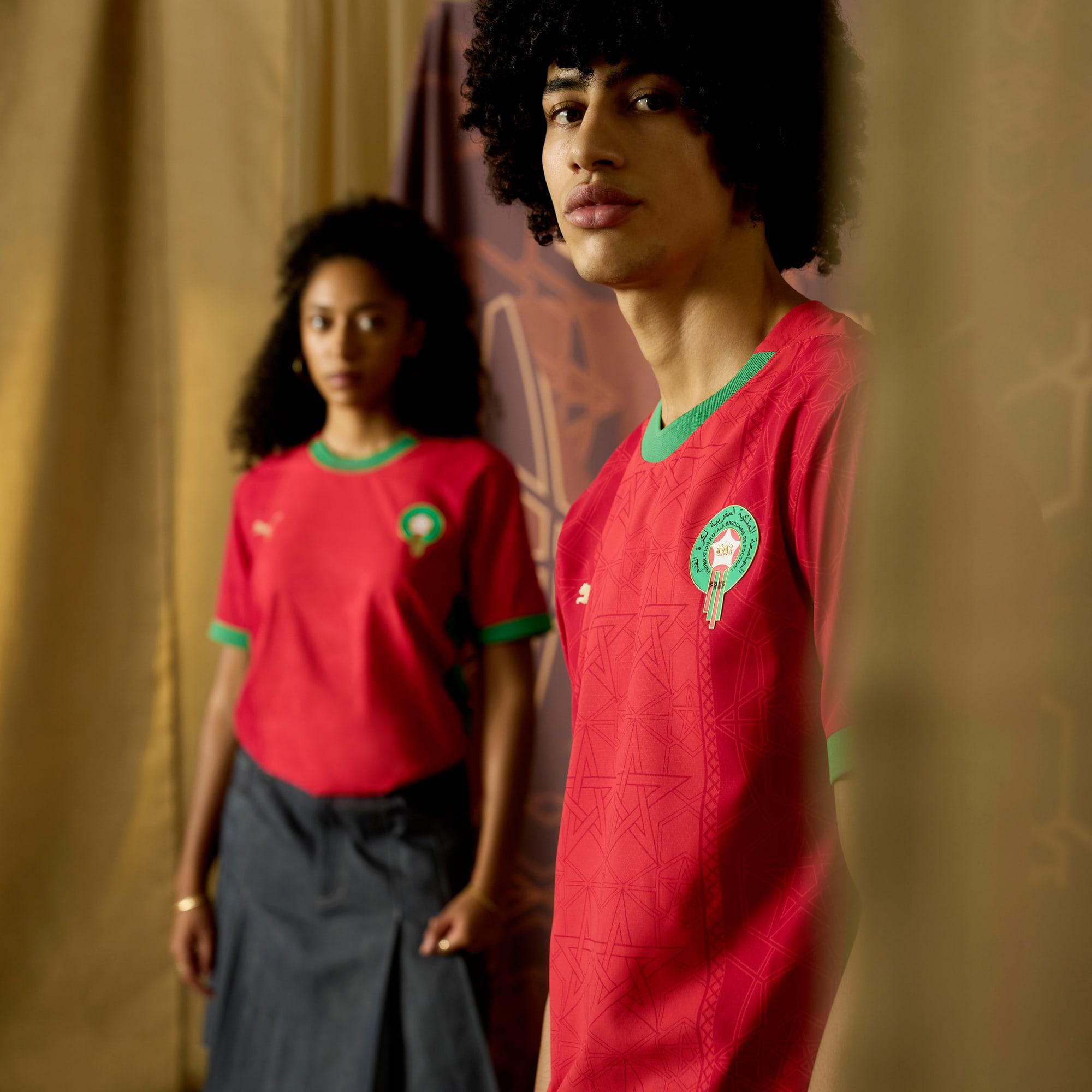 Morocco 2025 Men's Home Replica Soccer Jersey Product Image