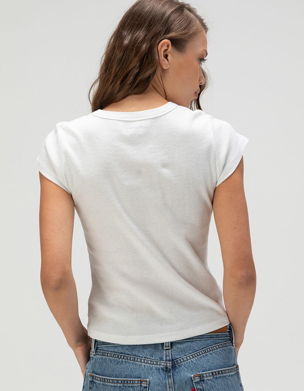 ROXY Sunny Days Womens Baby Tee - OFF WHITE Product Image