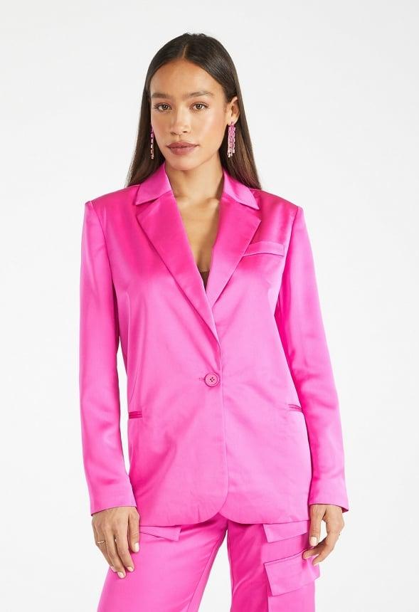 JustFab Margaux Platform Loafer Pump Womens Black/ White Size 8.5 Product Image