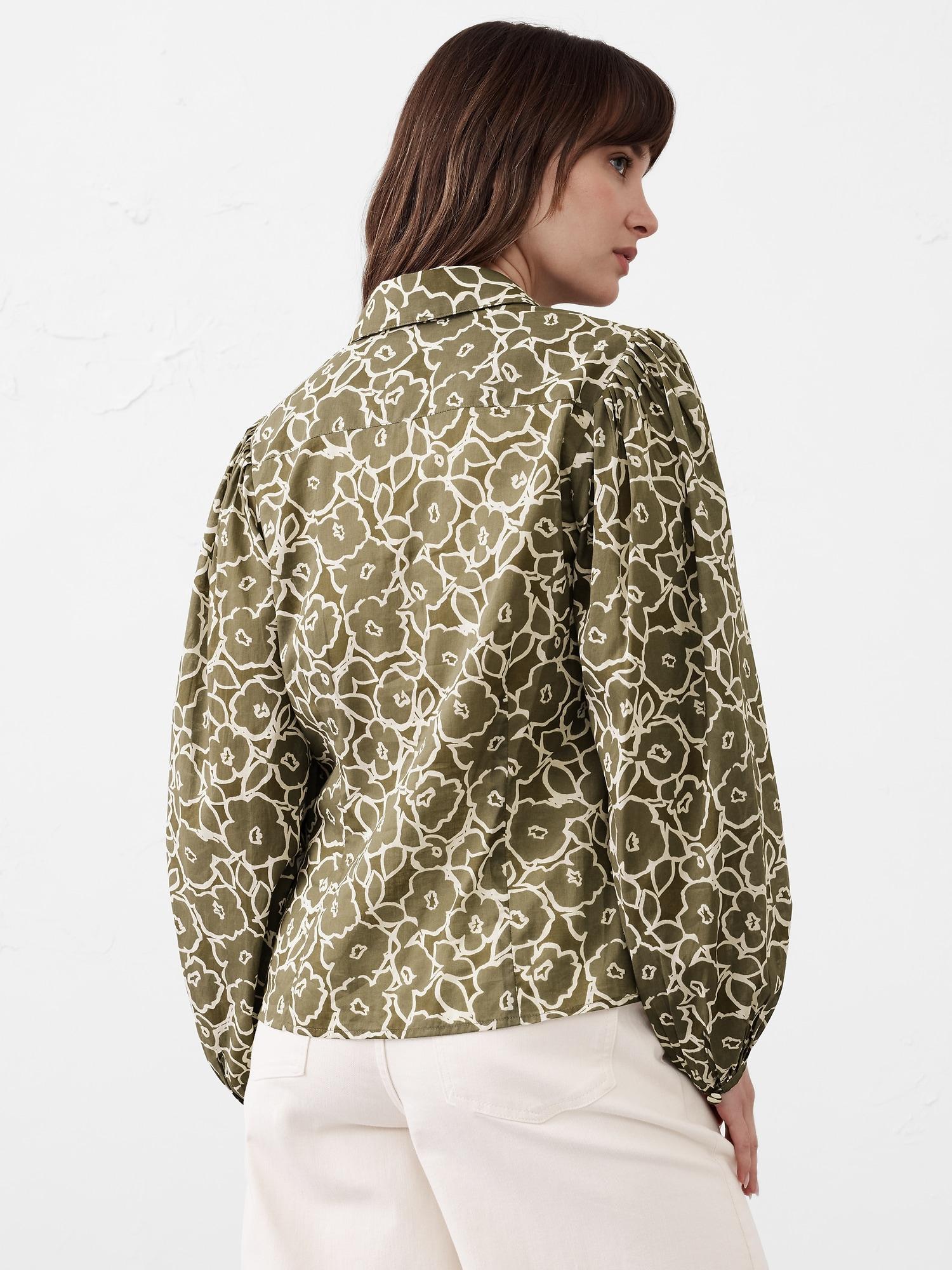 Puff- Sleeve Shirt Product Image