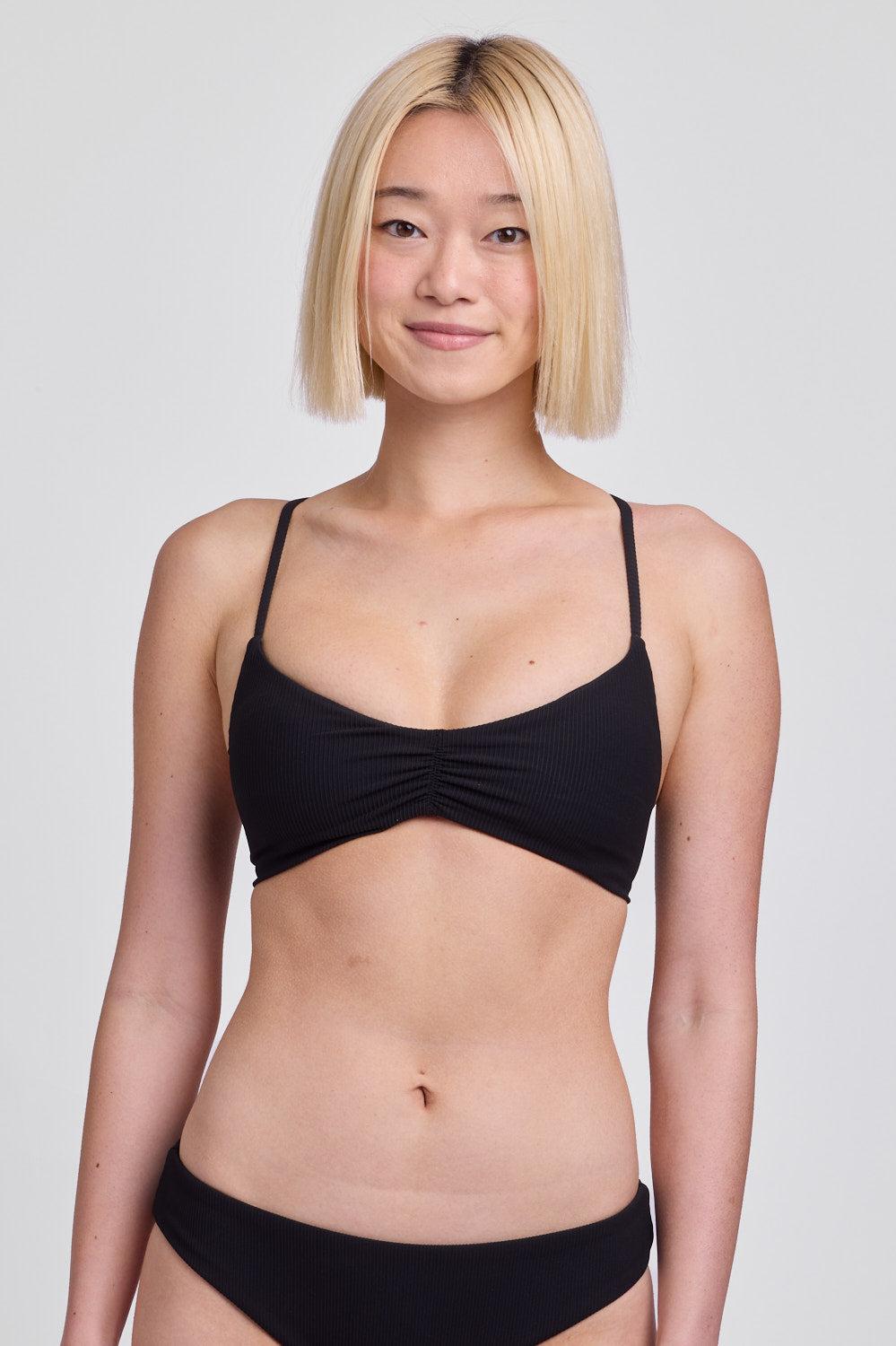 Eliana Bikini Top -  Black Female Product Image