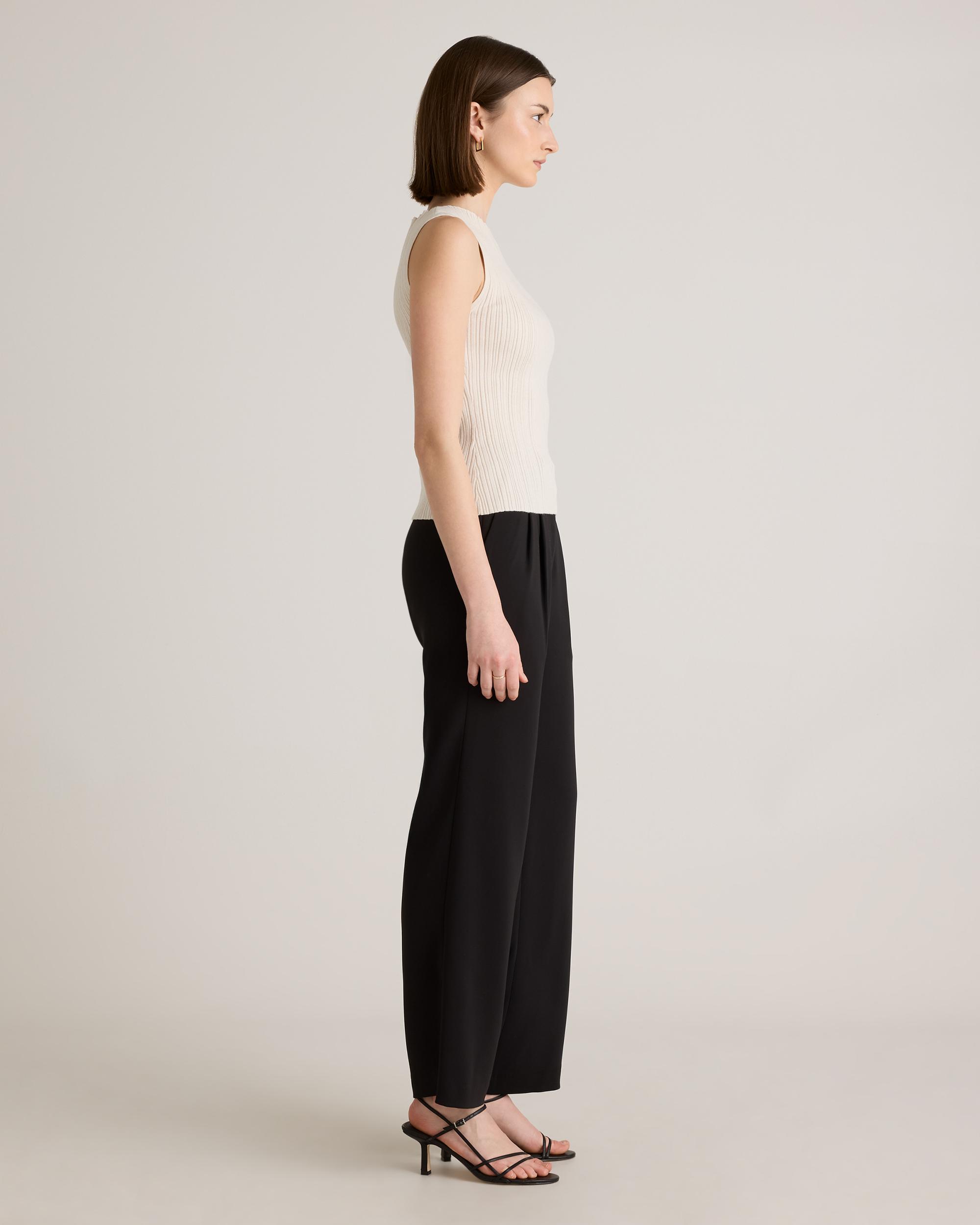 Quince | Women's Cotton Cashmere Ribbed Tank Top Product Image