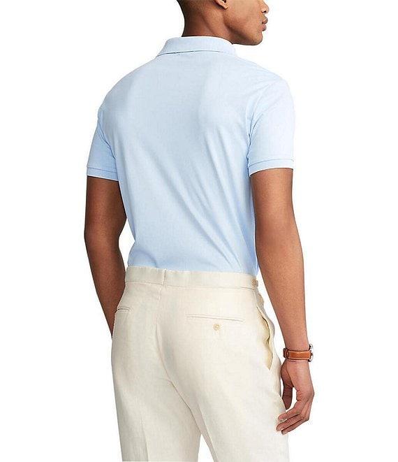 Polo Ralph Lauren Custom Slim-Fit Multicolored Pony Soft Cotton Short-Sleeve Polo Shirt Product Image