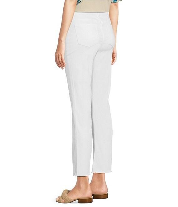 NYDJ Petite Size Sheri Slim Fit Mid Rise Ankle Stretch Denim Jeans Product Image