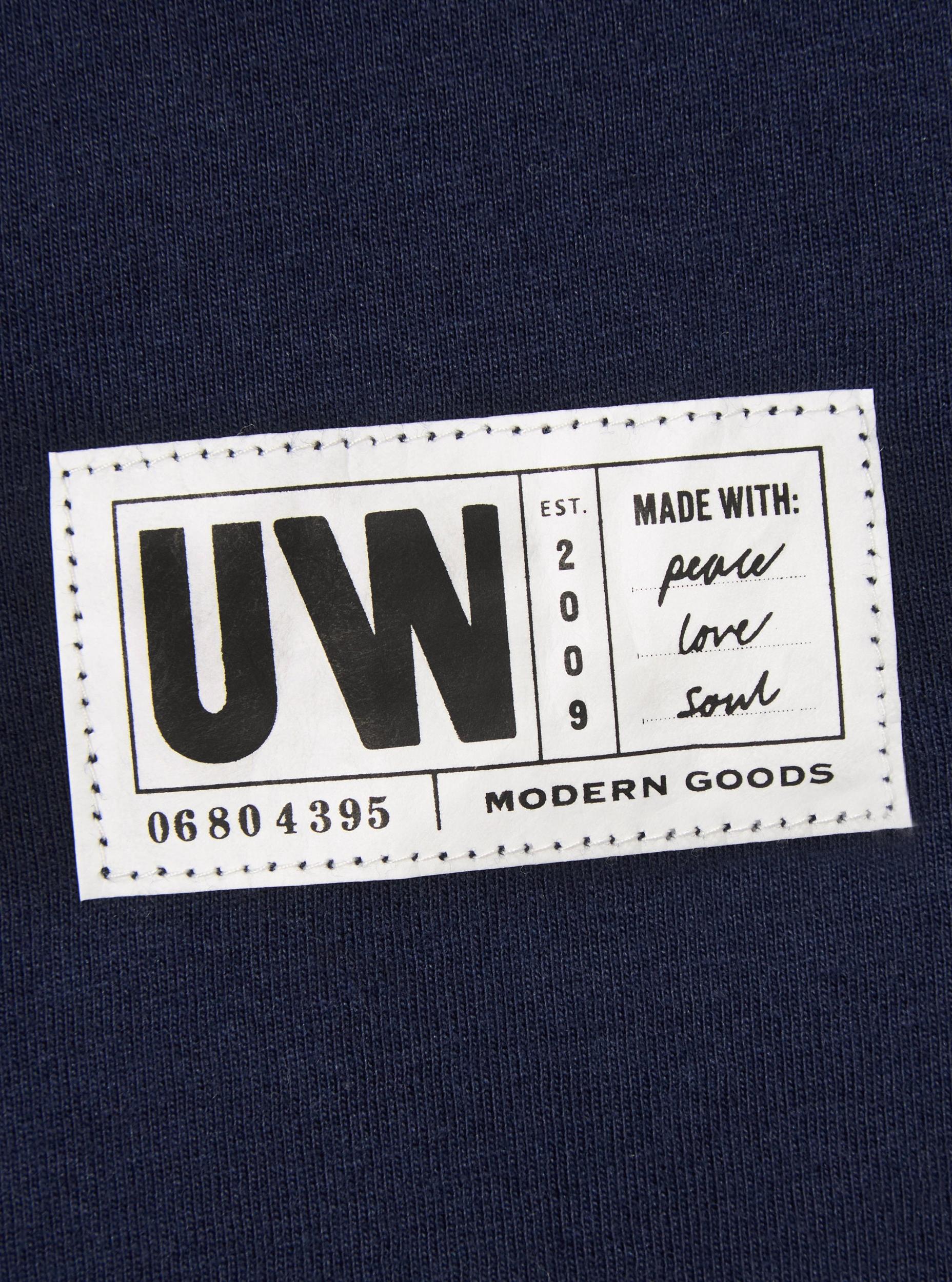 Universal Works Loose Tee in Navy Single Jersey Product Image