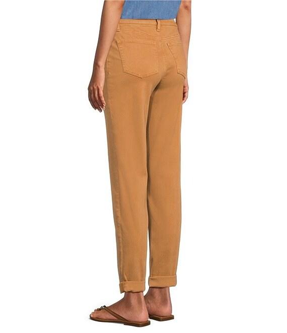 Tommy Bahama Leila Sunwashed Twill Mid Rise Ankle Length Boyfriend Jeans Product Image