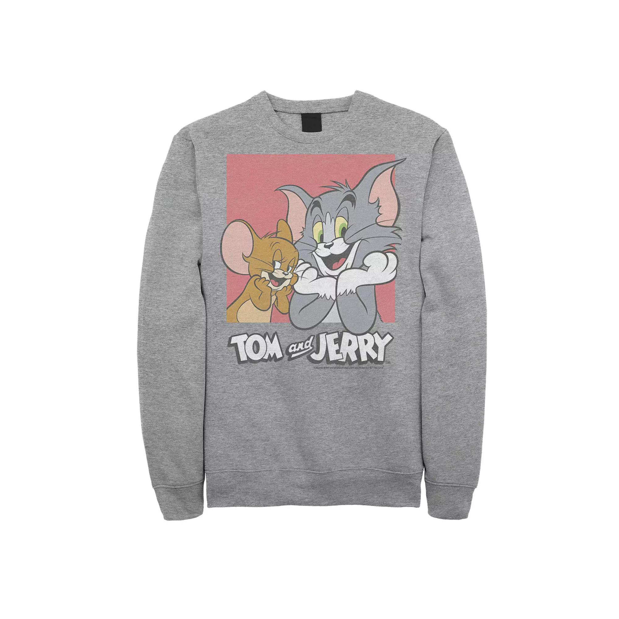 Men's Tom & Jerry Tj Square Sweatshirt,  Product Image
