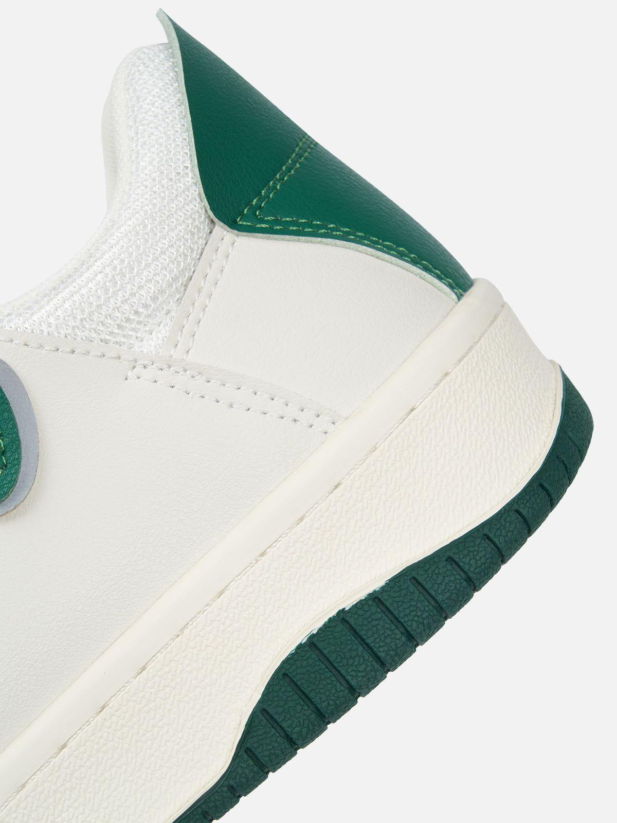 StarryClimb Double Lace Patchwork Skate Shoes Product Image