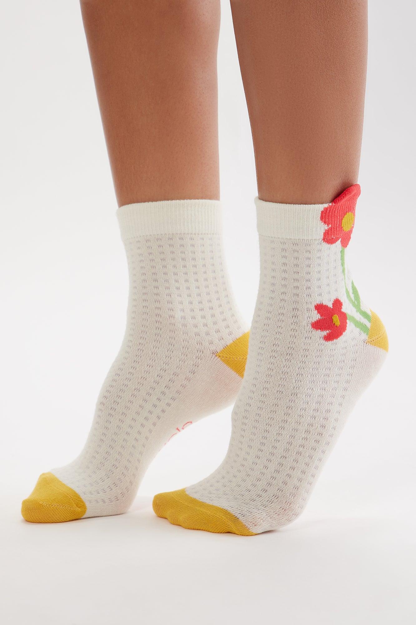 Spring Delight 5 Pack Socks - Multi Color Product Image