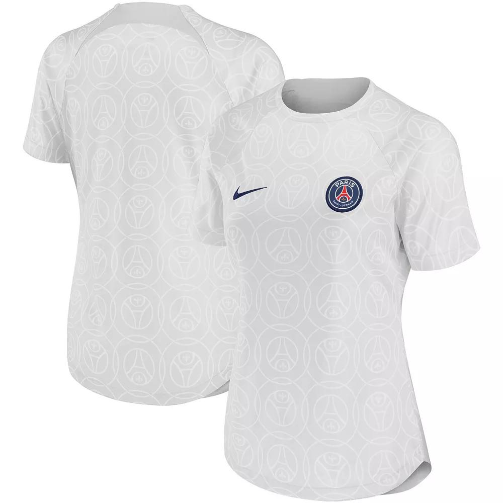 Women's Nike Gray Paris Saint-Germain 2022/23 Pre-Match Home Performance Top,  Product Image