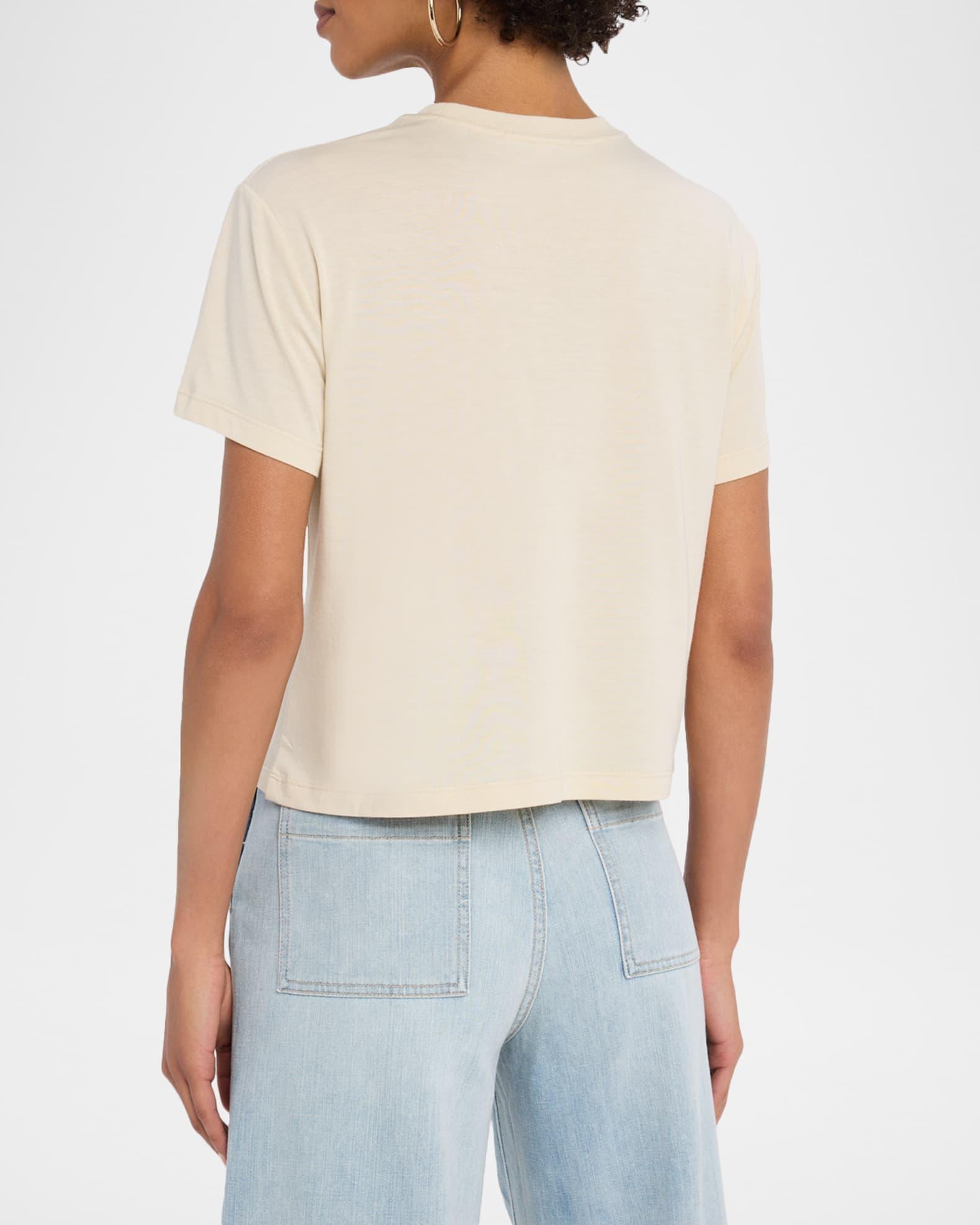 Favorite Daughter Cropped Collegiate T-Shirt Product Image