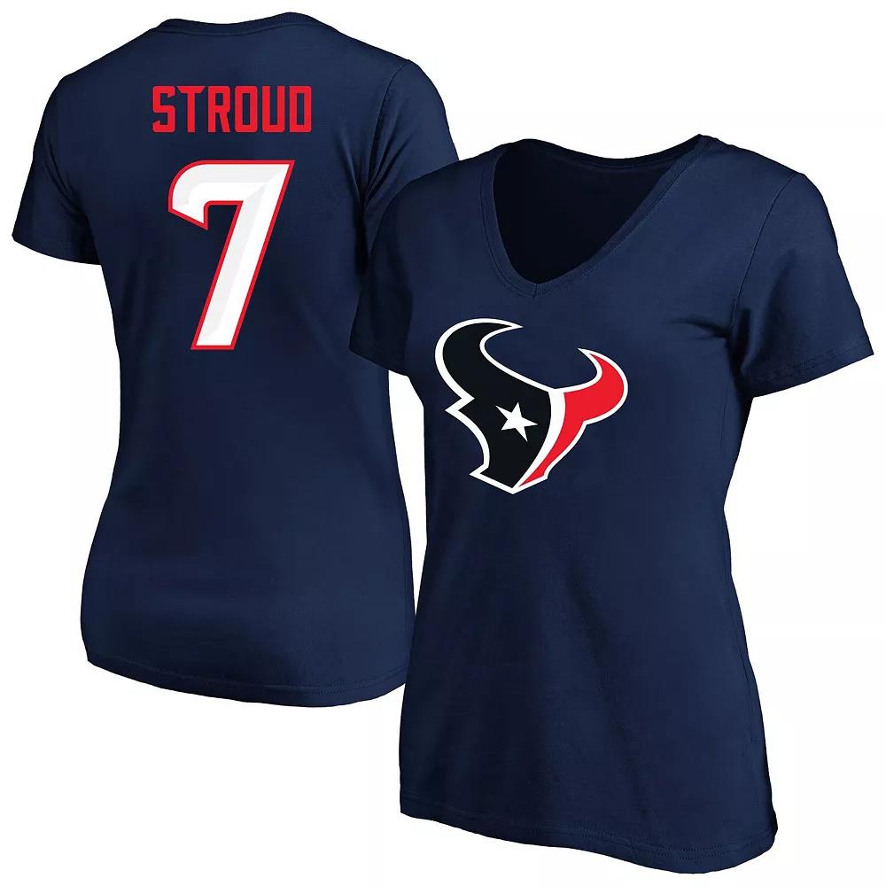 Women's Fanatics C.J. Stroud Navy Houston Texans Plus  Product Image