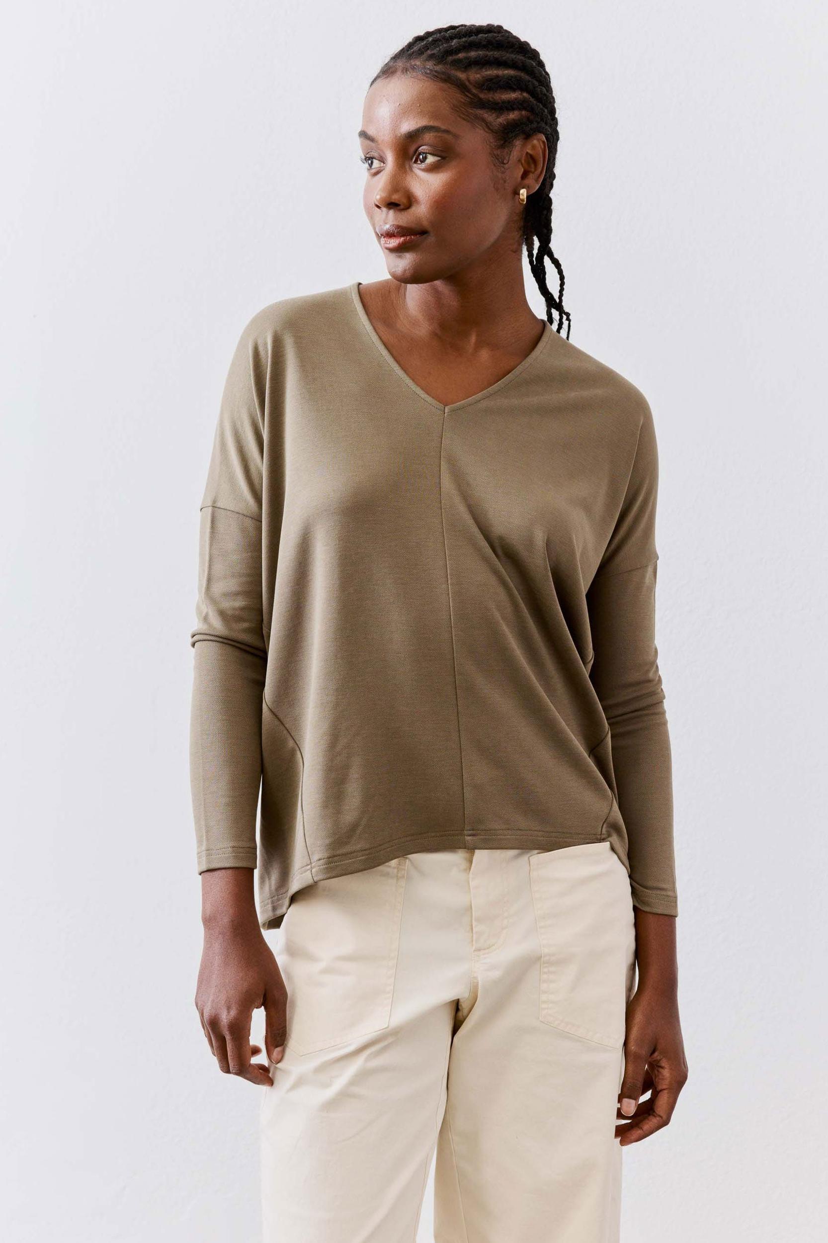 The Dolman Long Sleeve Top Product Image
