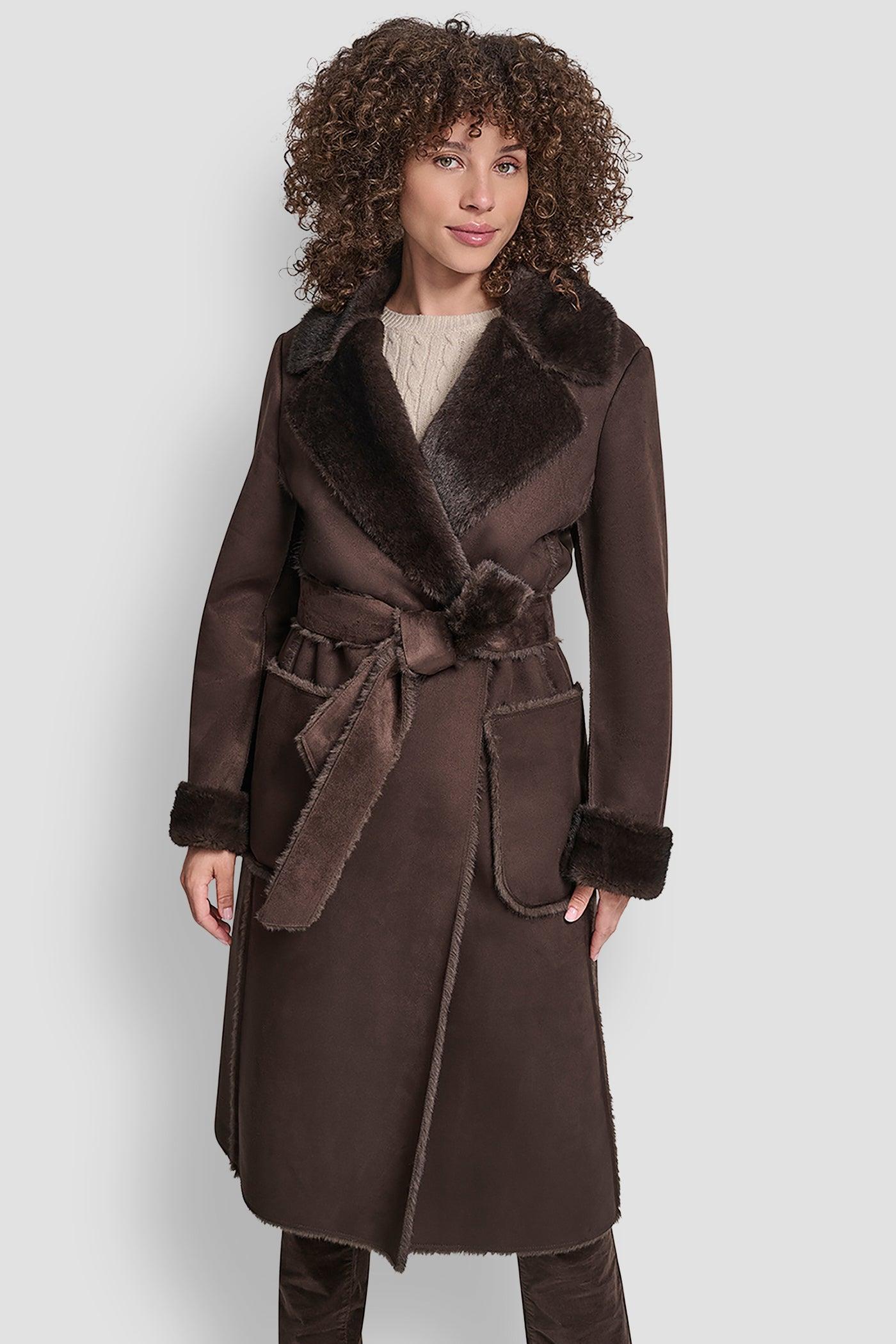 BELTED FAUX SHERLING Product Image